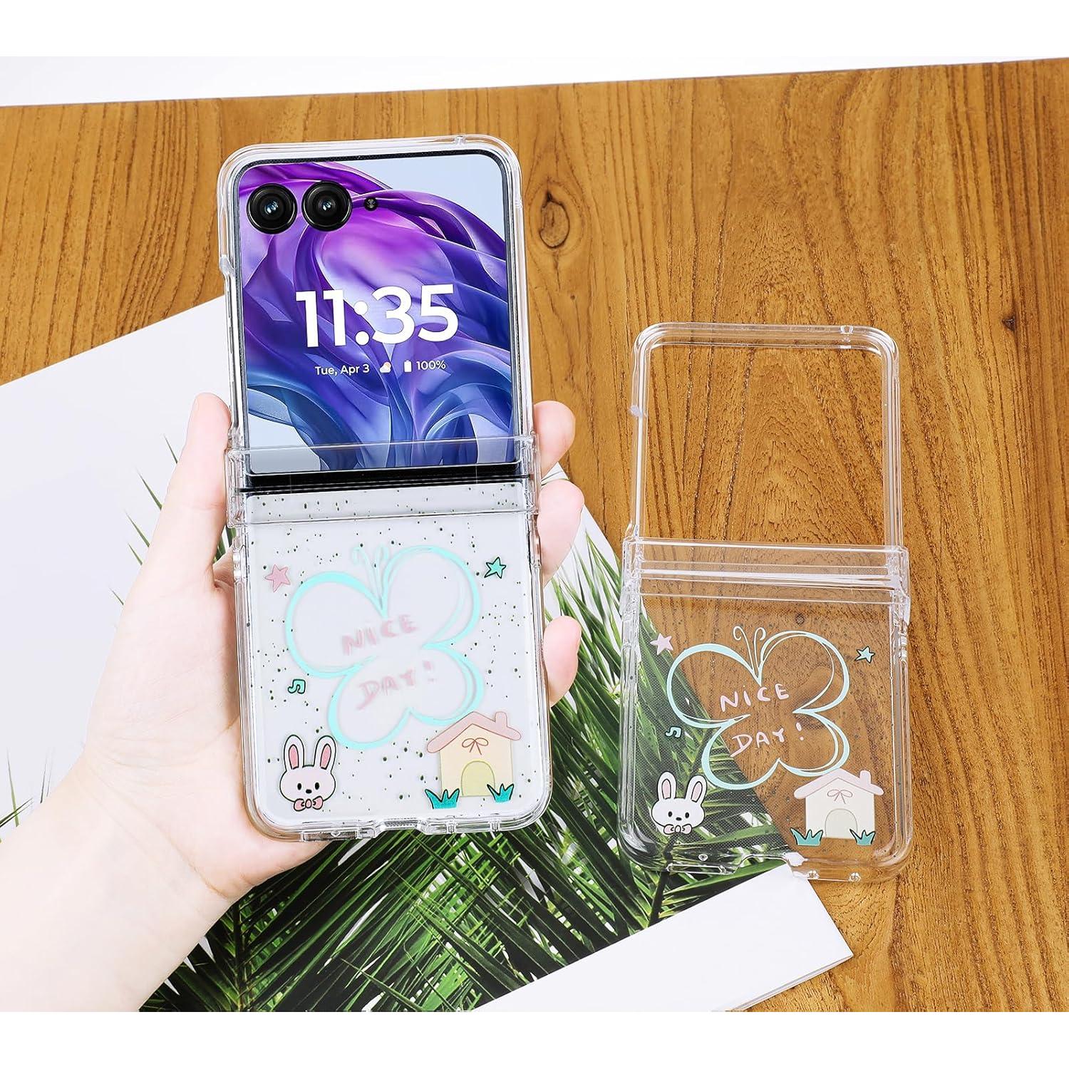 Funda Transparente DAKORIE para Motorola Razr 2024/2025