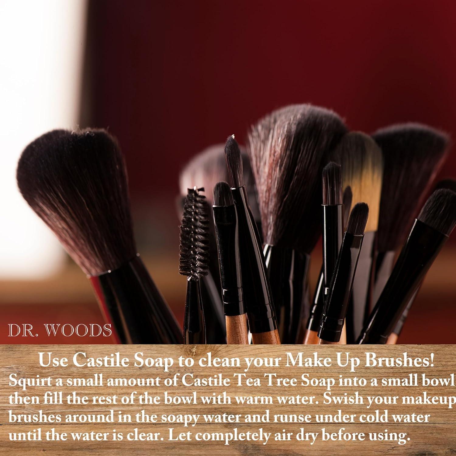 Jabón Líquido de Castile Dr. Woods 473 ml - Aceite de Árbol de Té