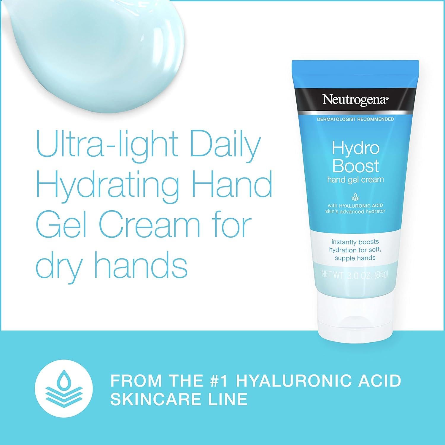 Neutrogena Hydro Boost Crema Hidratante Gel para Manos 85g