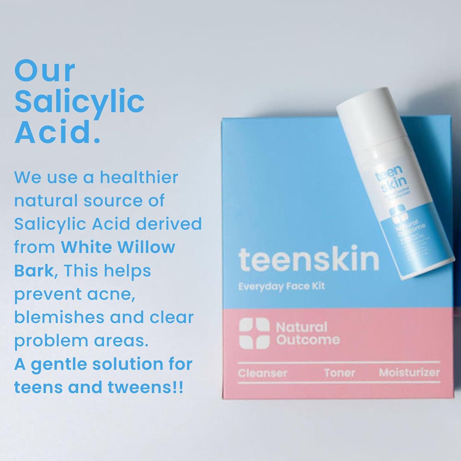 Hidratante Facial Natural Outcome 50 ML para Piel Adolescente