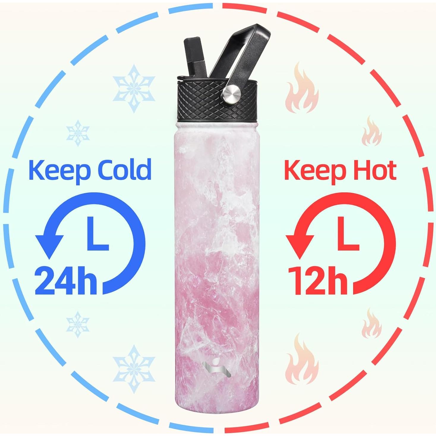 Botella de Agua Aislada Konokyo 710ml Acero Inoxidable