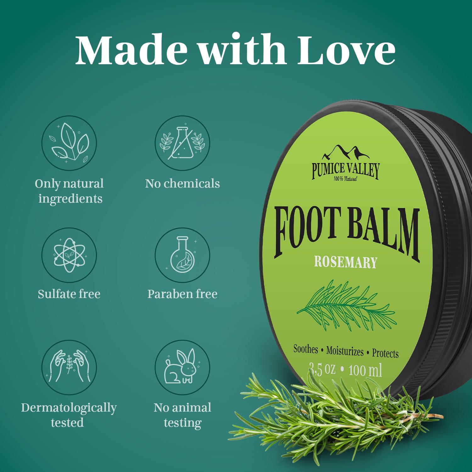 Bálsamo Hidratante para Pies Pumice Valley 100g - Talones Secos