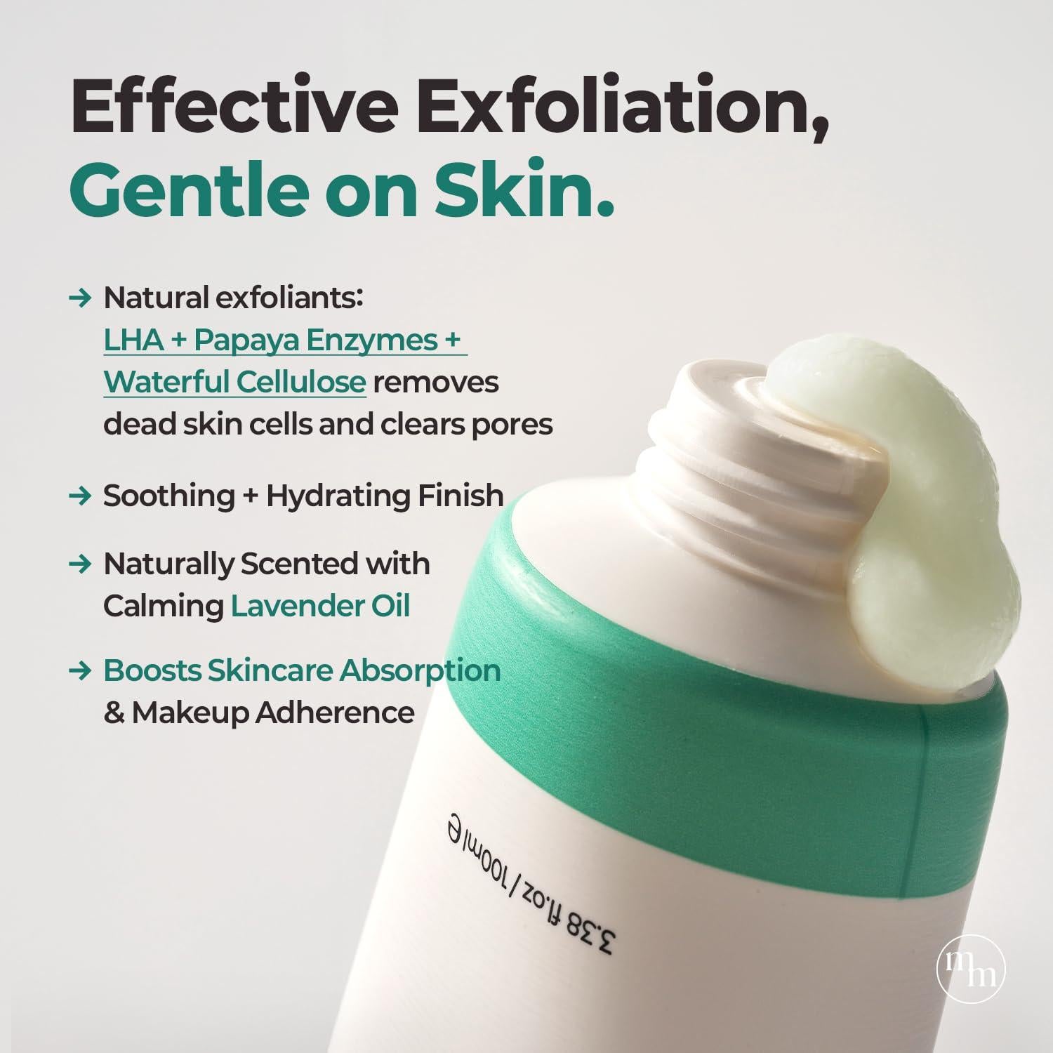 Gel Exfoliante Facial MOTHER MADE 100ml - Té Verde Vegano