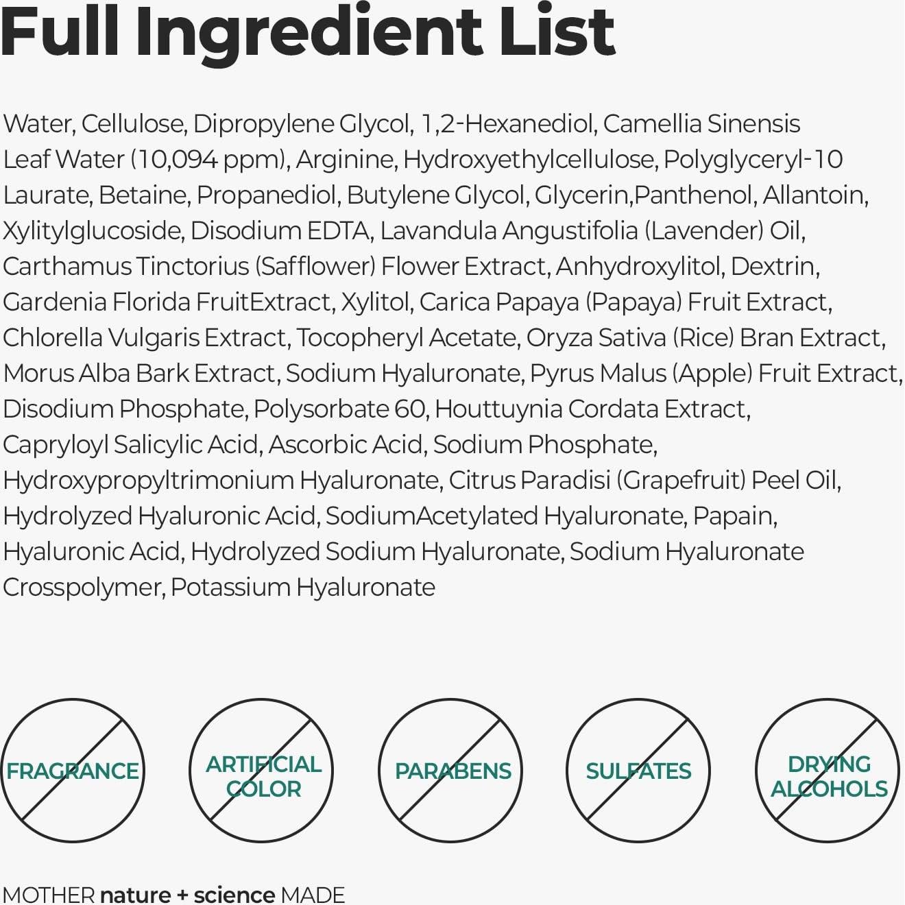 Gel Exfoliante Facial MOTHER MADE 100ml - Té Verde Vegano