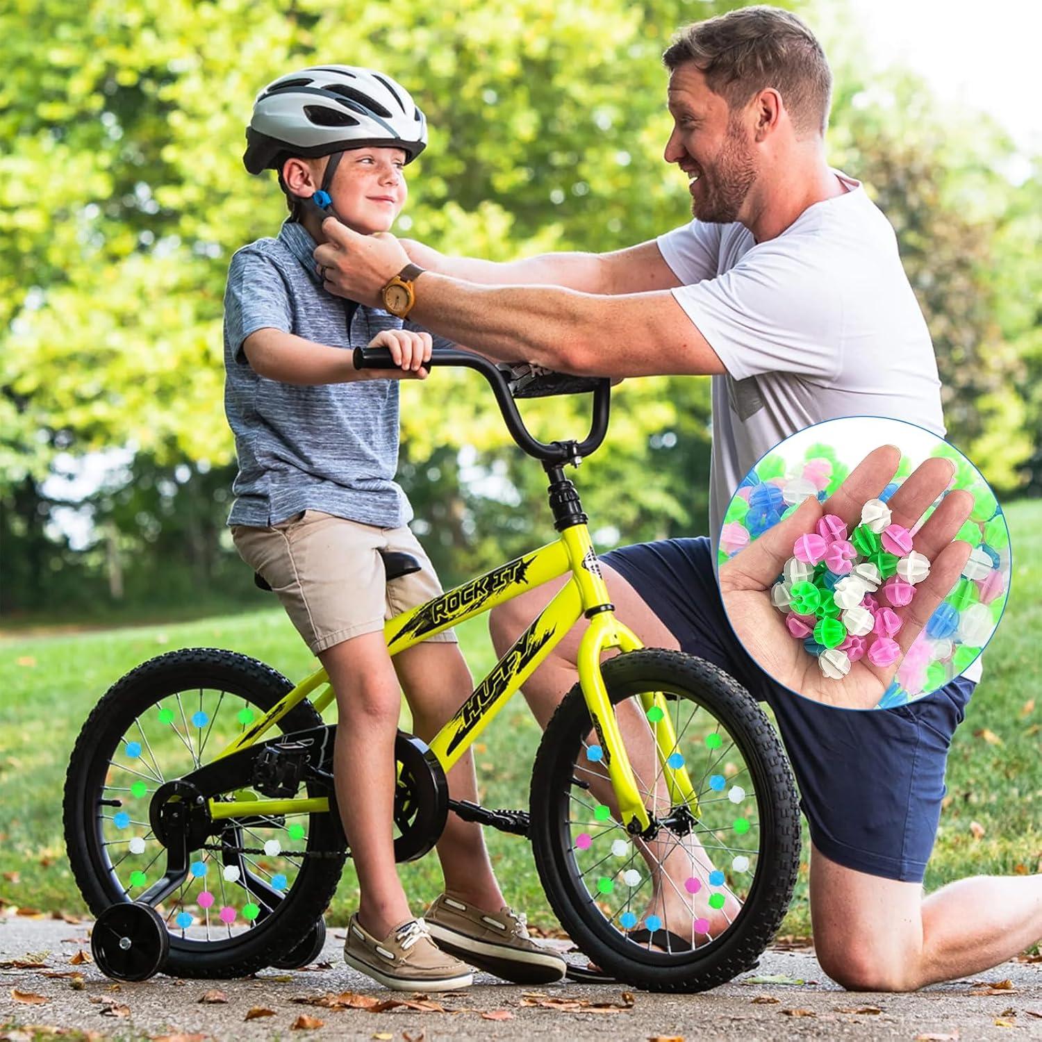 144 Perlas Coloridas para Radios de Bicicleta ZooviHyvi