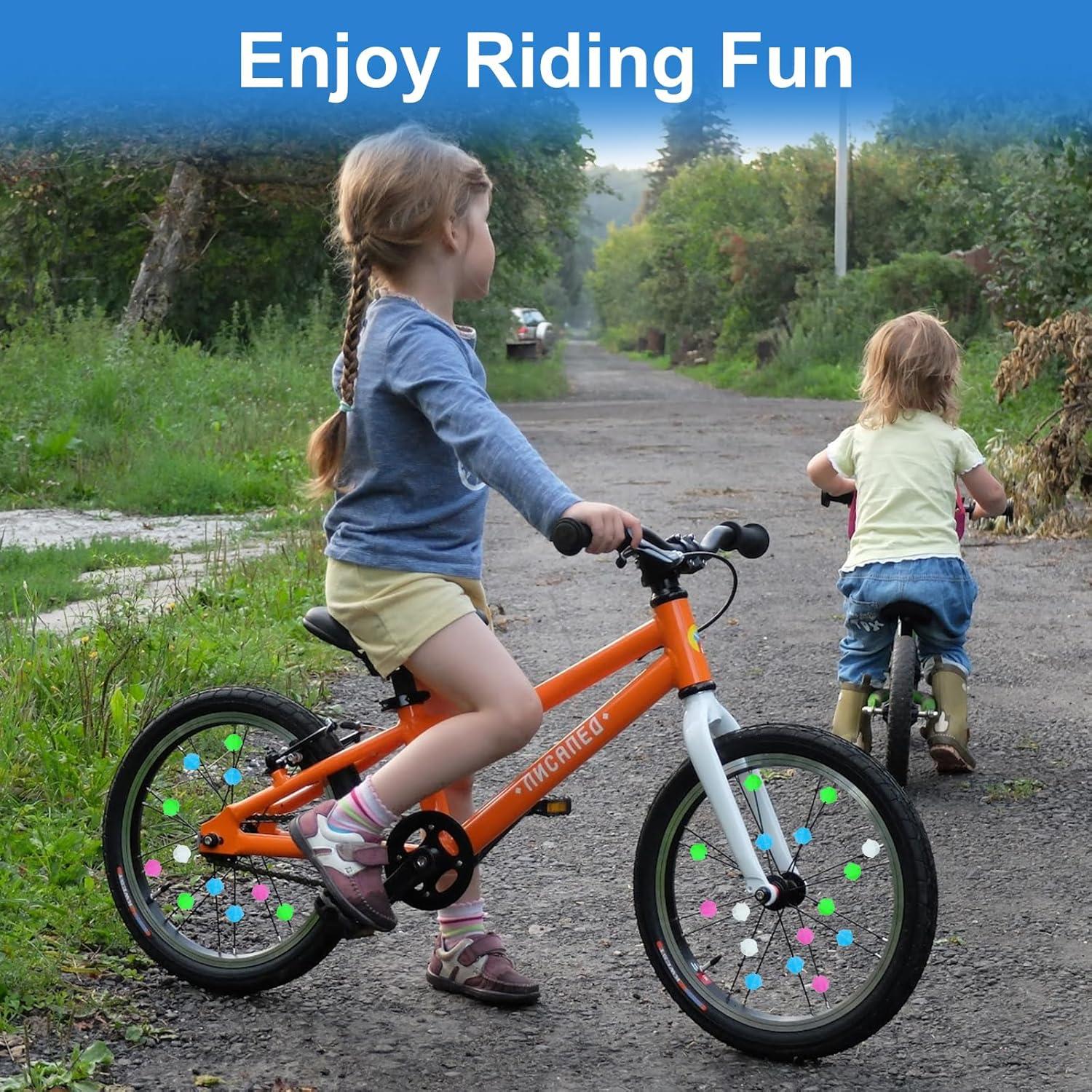 144 Perlas Coloridas para Radios de Bicicleta ZooviHyvi