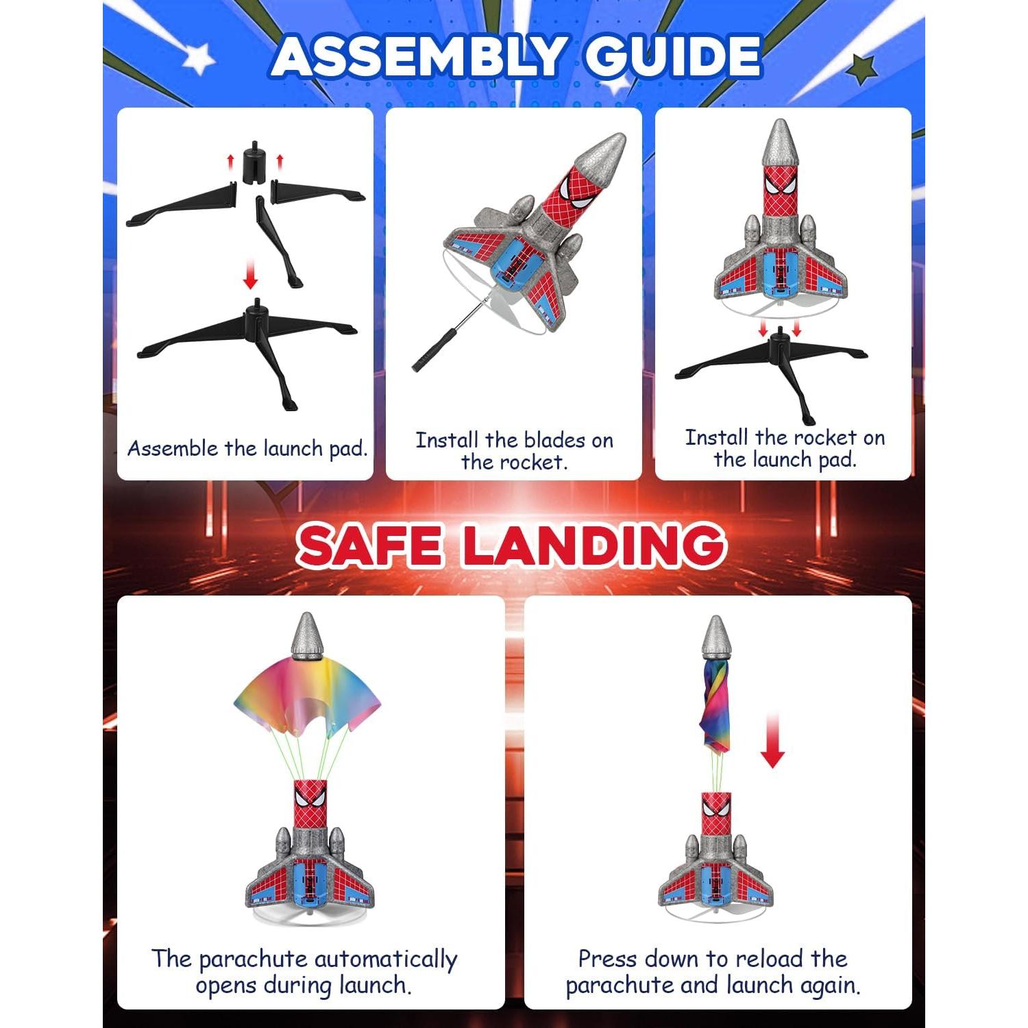 Lanzador de Cohetes Eléctrico Fullware Araña 2ª Generación