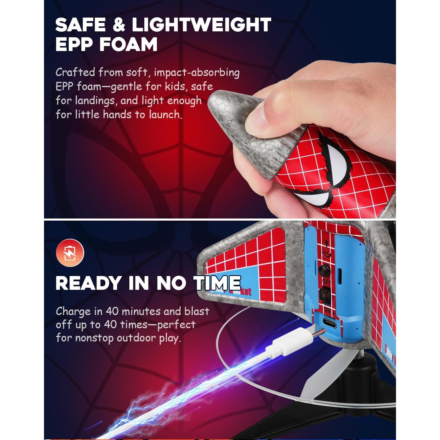 Lanzador de Cohetes Eléctrico Fullware Araña 2ª Generación