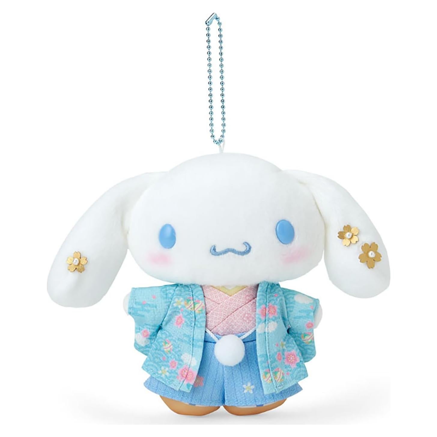 Cinnamoroll Mascot Holder Sanrio Kimono 18x6.5x14 cm