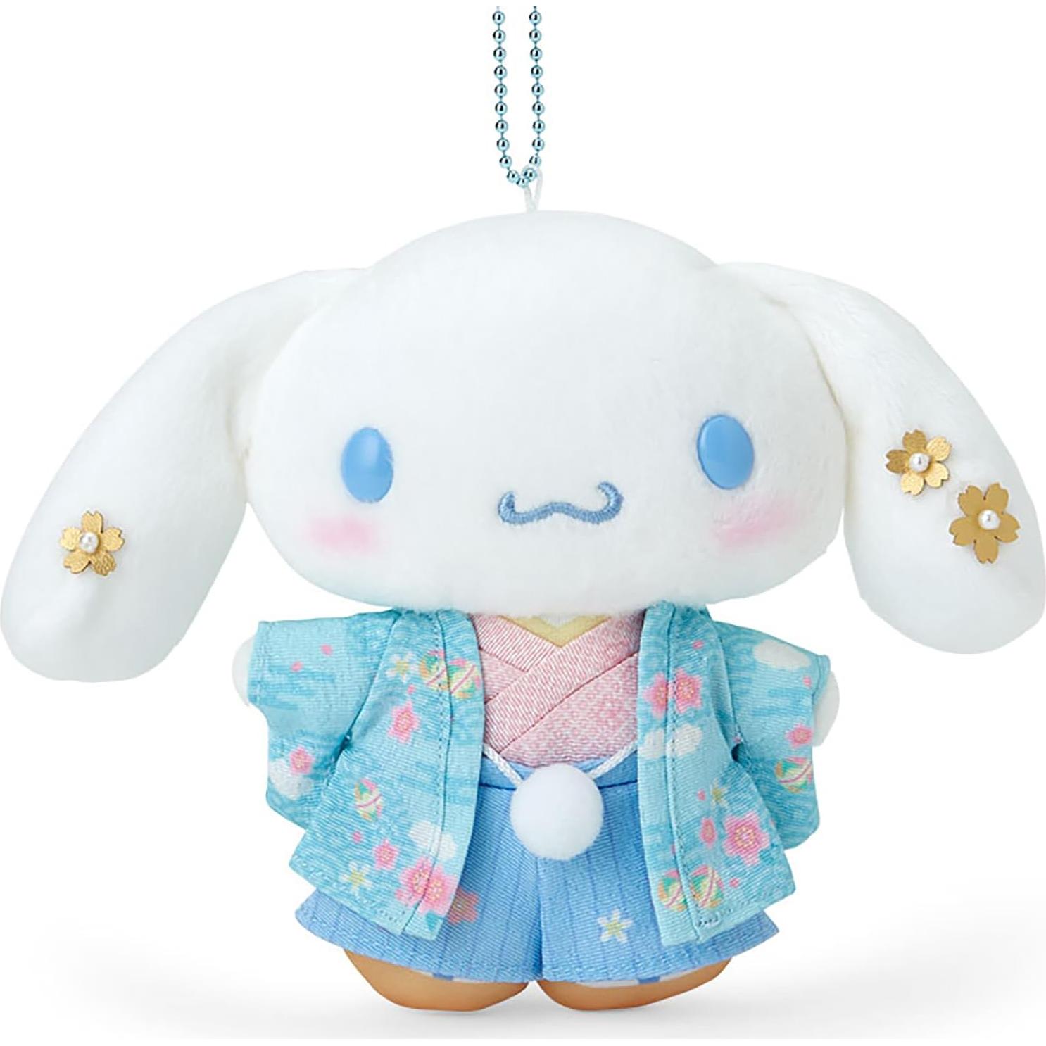 Cinnamoroll Mascot Holder Sanrio Kimono 18x6.5x14 cm