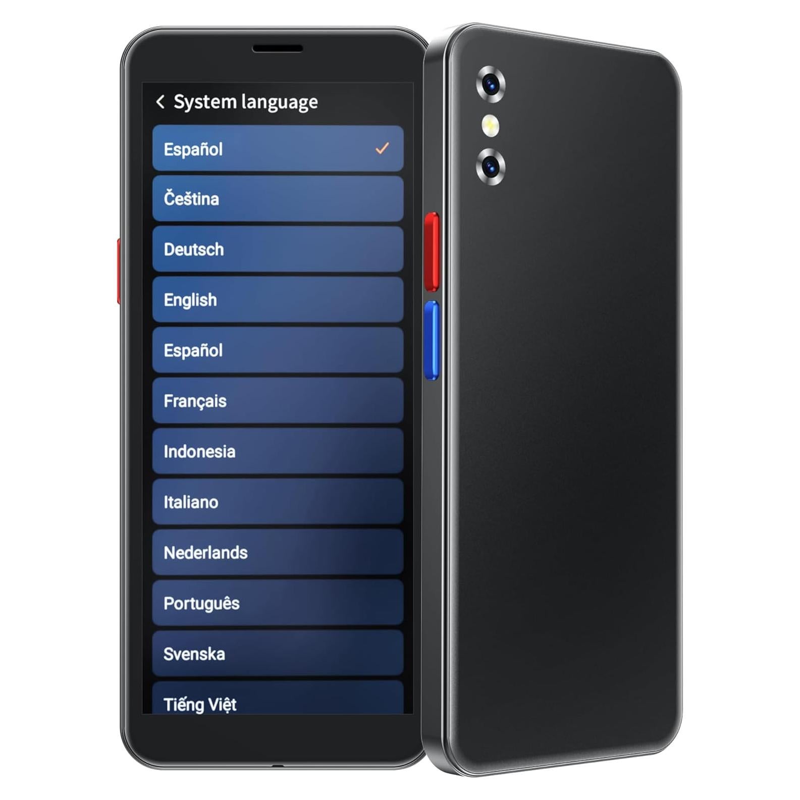 Traductor de Lenguaje AI BEIBO A60 Pantalla Táctil 6" Negro