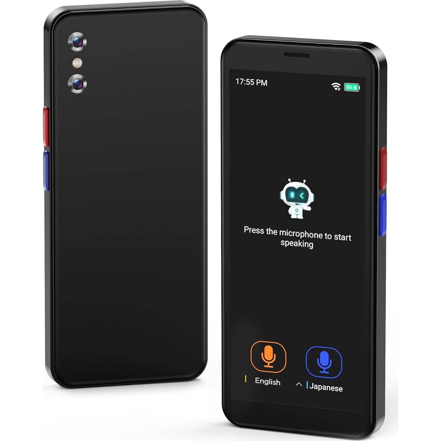 Traductor de Lenguaje AI BEIBO A60 Pantalla Táctil 6" Negro