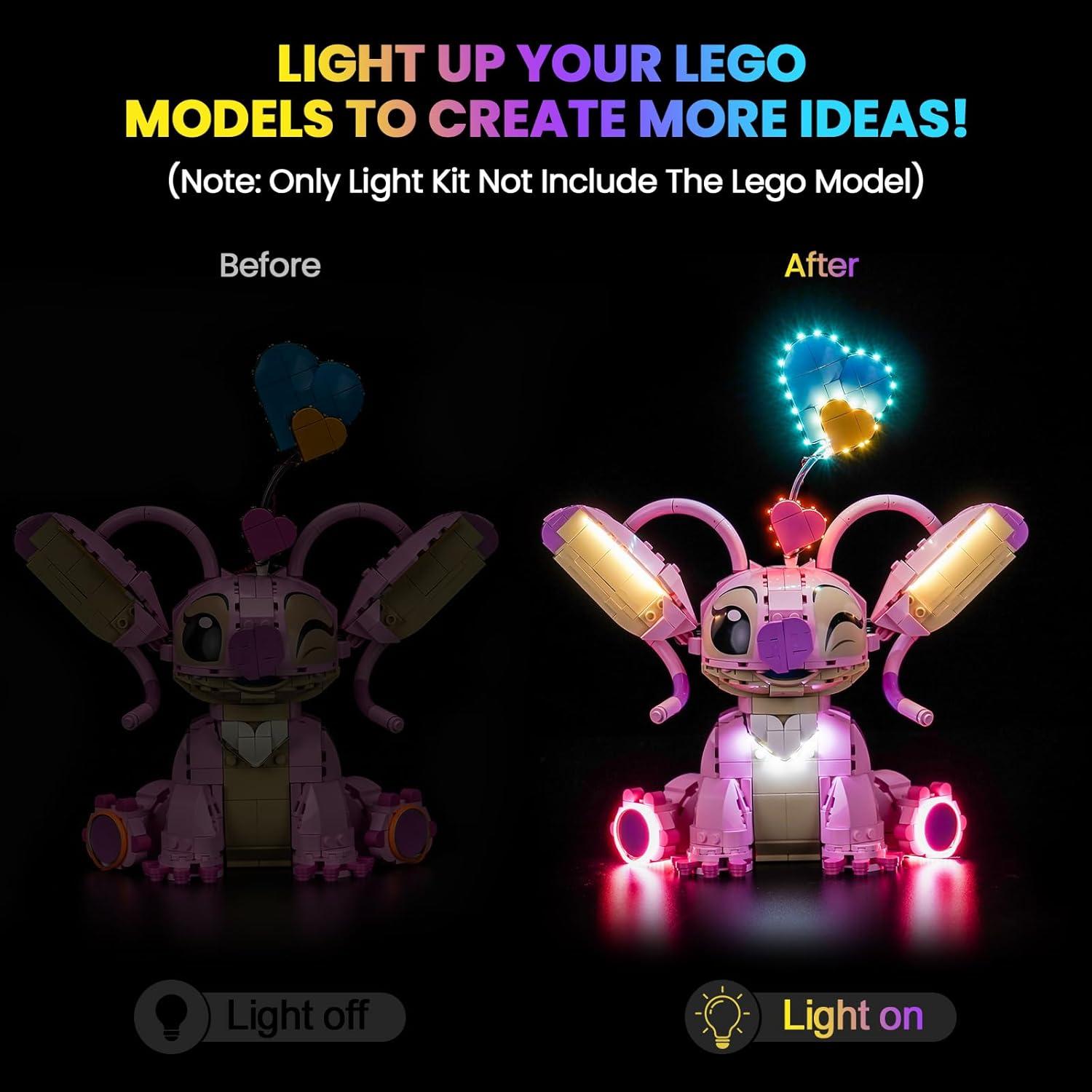Kit de Luz LED Hilighting para Lego Angel Lilo & Stitch