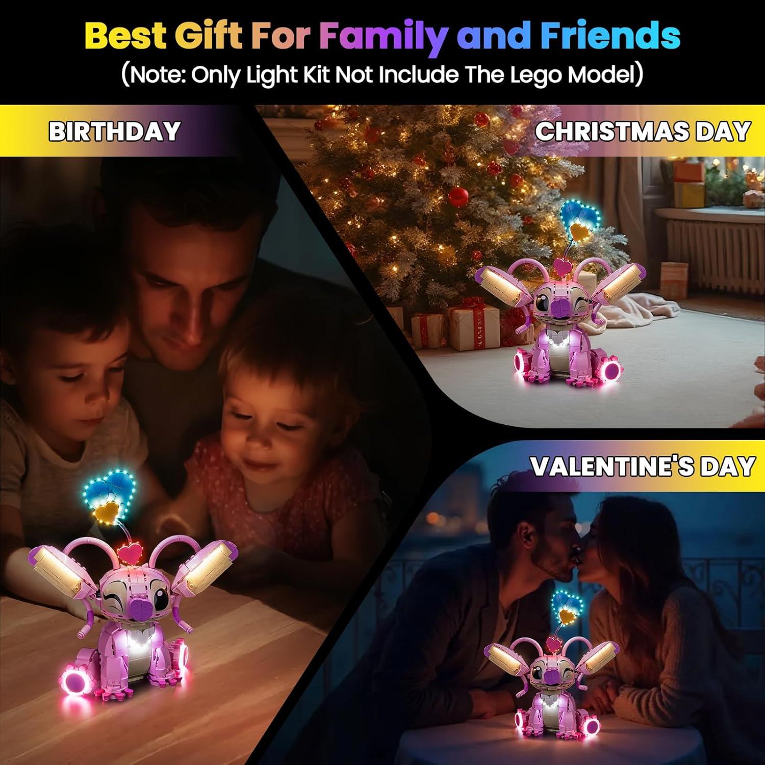 Kit de Luz LED Hilighting para Lego Angel Lilo & Stitch