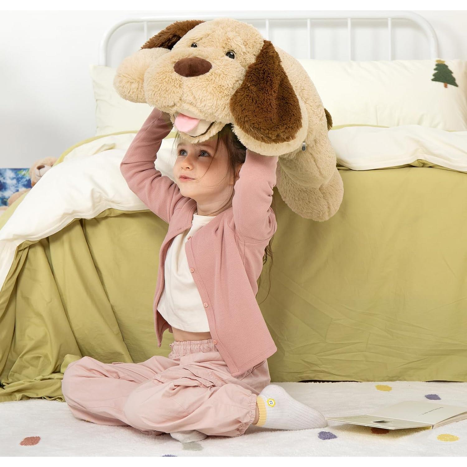 Perro de Peluche Gigante MaoGoLan 78.74 cm Suave y Acogedor