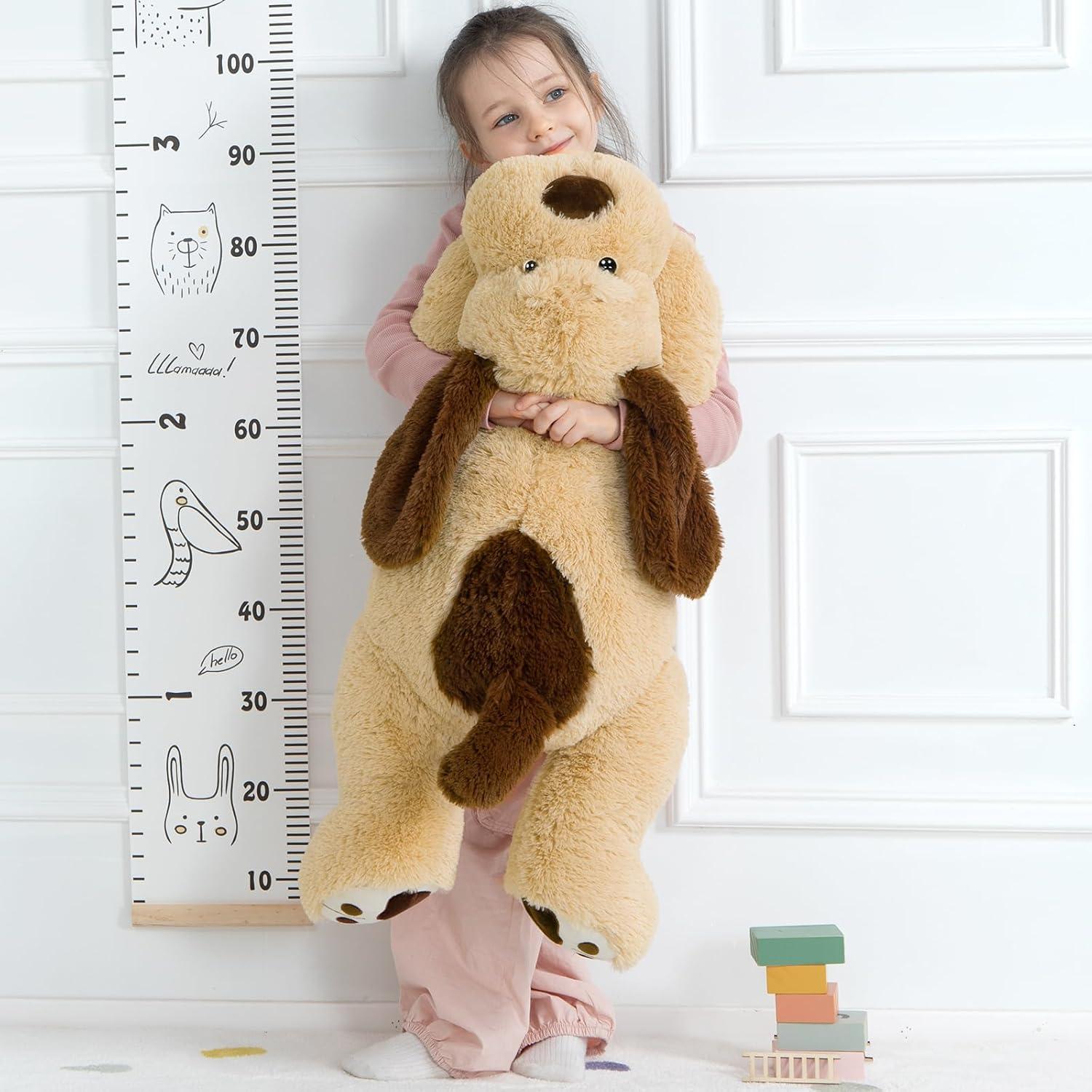 Perro de Peluche Gigante MaoGoLan 78.74 cm Suave y Acogedor