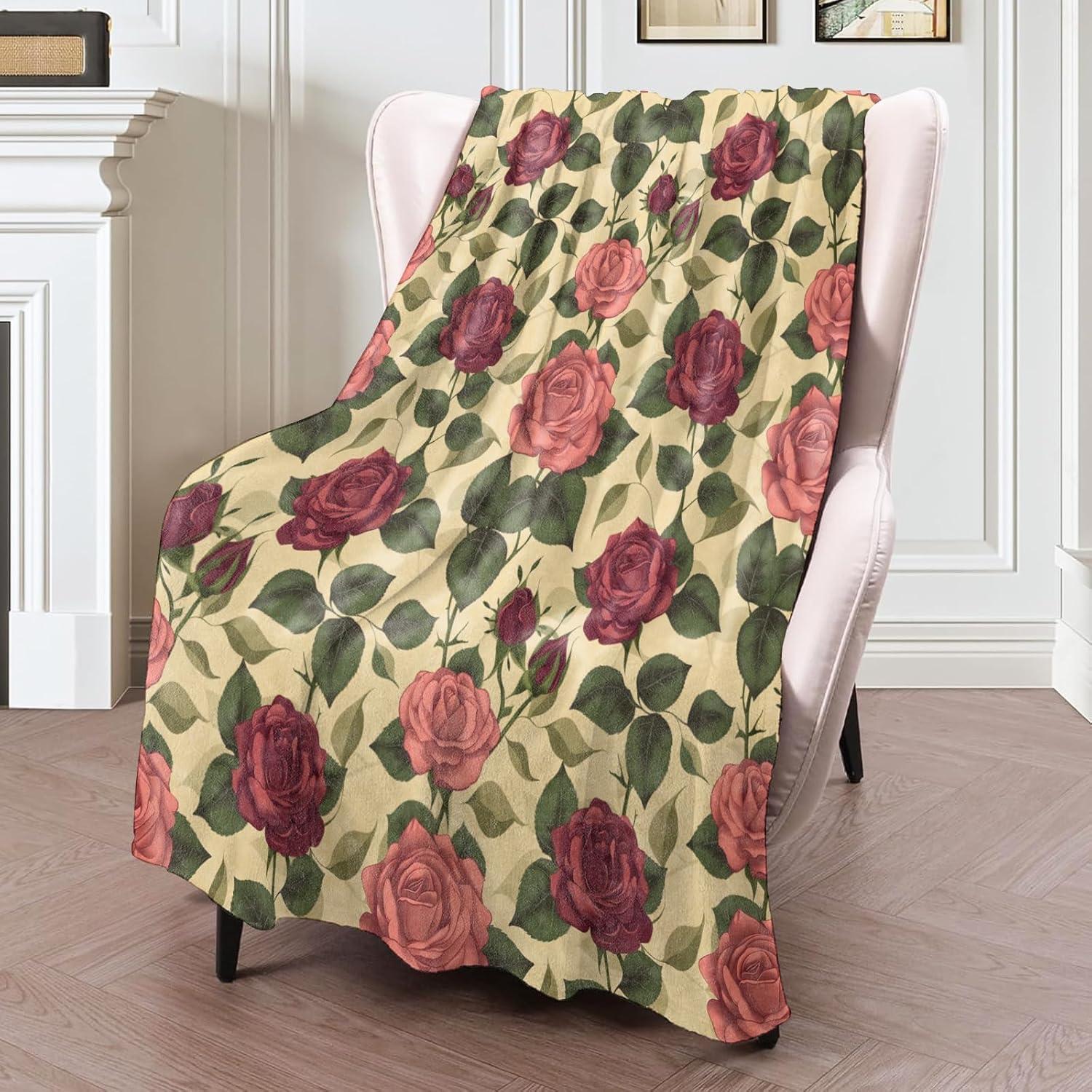 Manta de Franela Rosa 127x152 cm ICAAV, Suave y Ligera