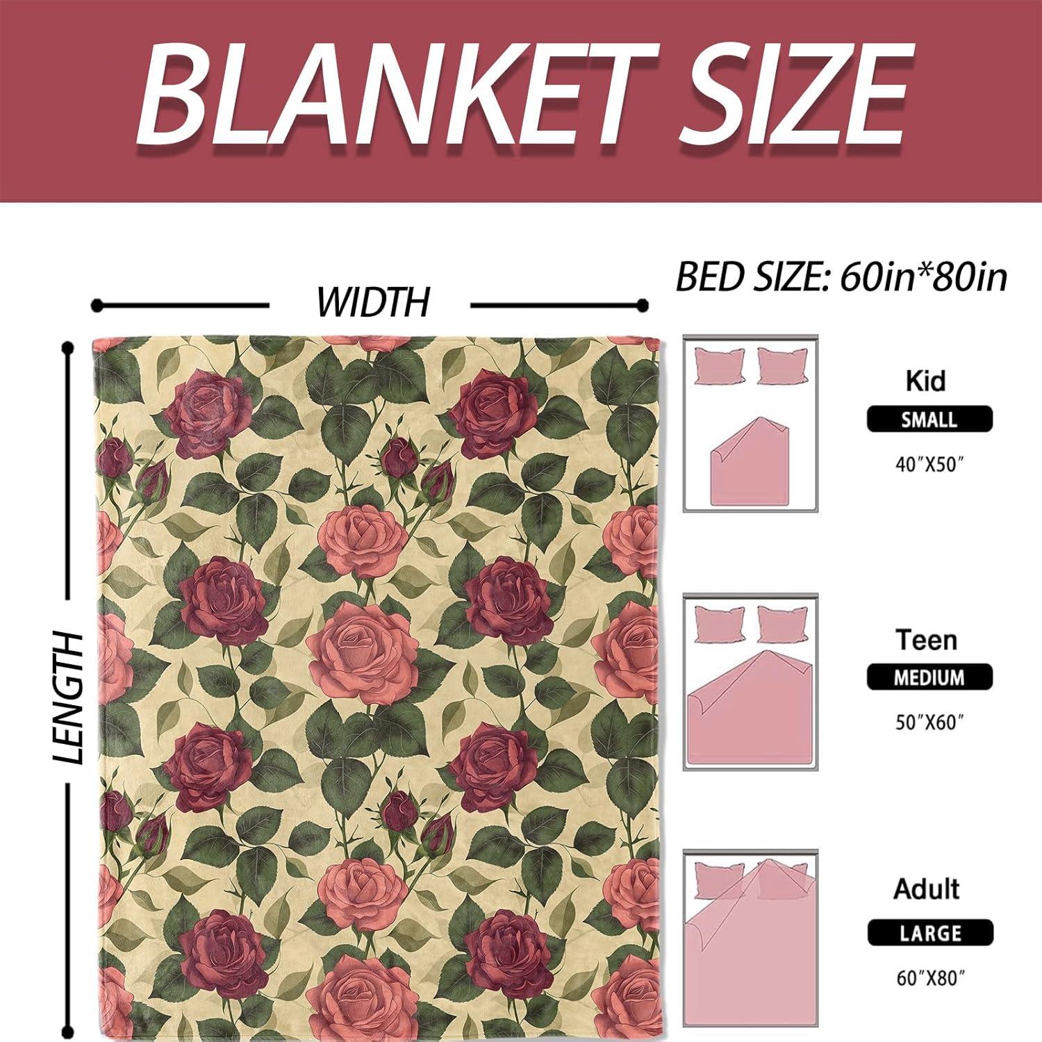 Manta de Franela Rosa 127x152 cm ICAAV, Suave y Ligera