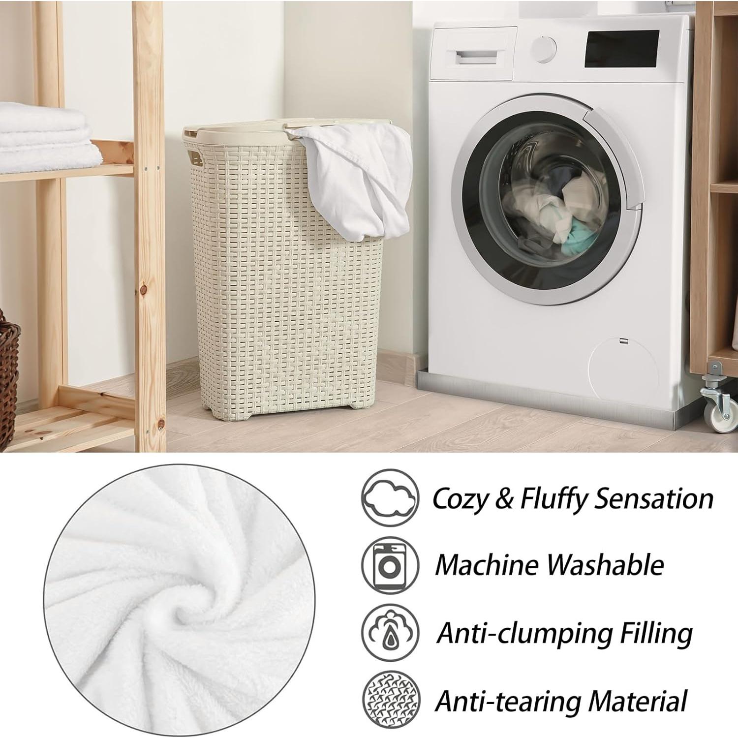 Manta de Franela Rosa 127x152 cm ICAAV, Suave y Ligera