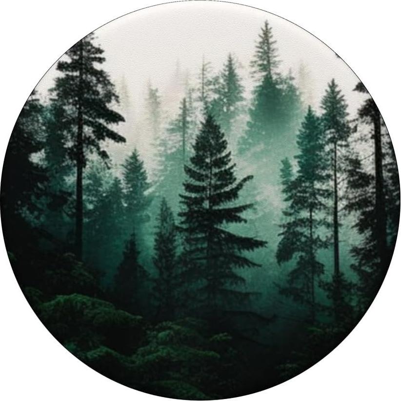 PopSockets Adhesivo PopGrip Árbol de Pino Verde 10.9x8.6 cm