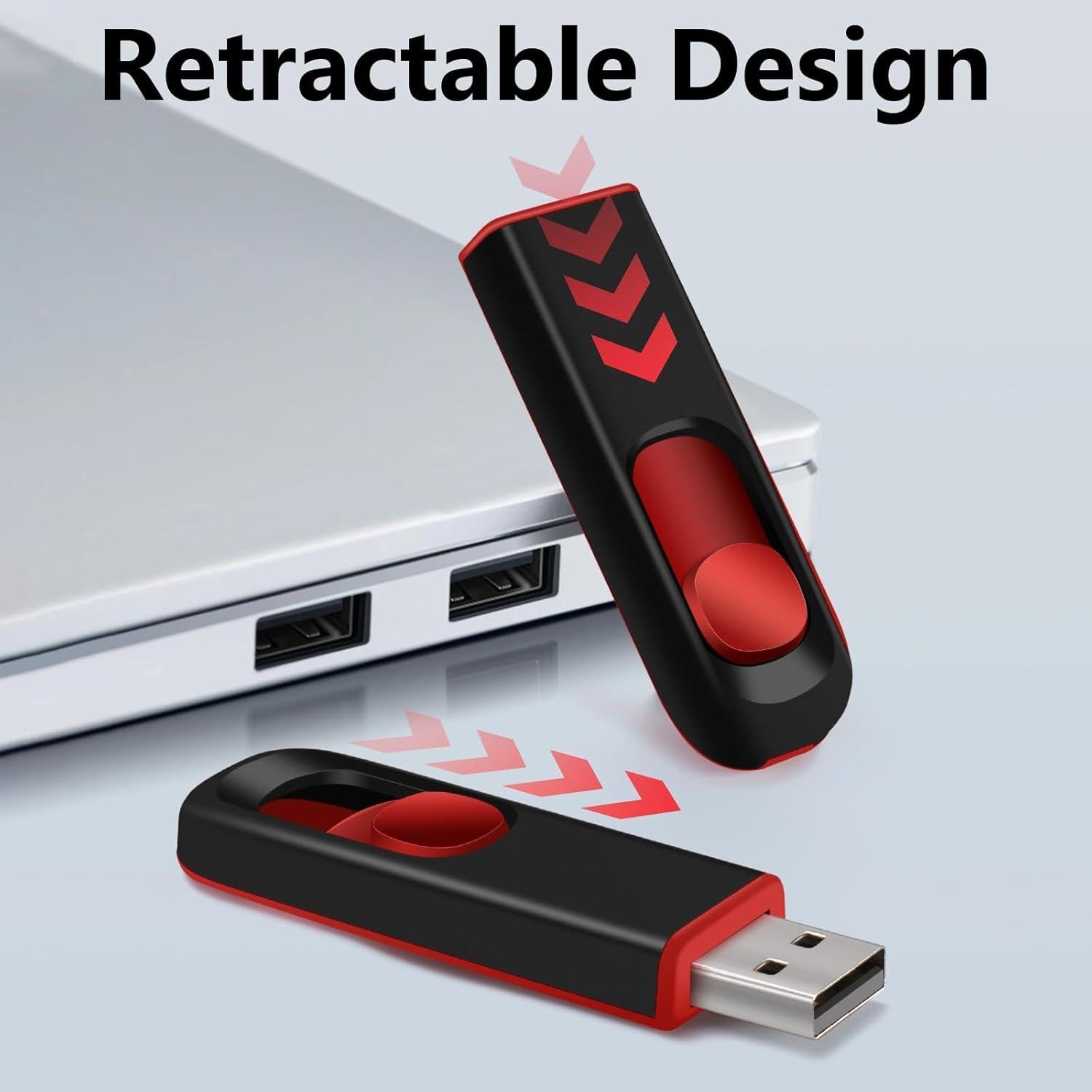 Paquete de 10 unidades USB 2.0 MAKACTUA 8GB colores variados