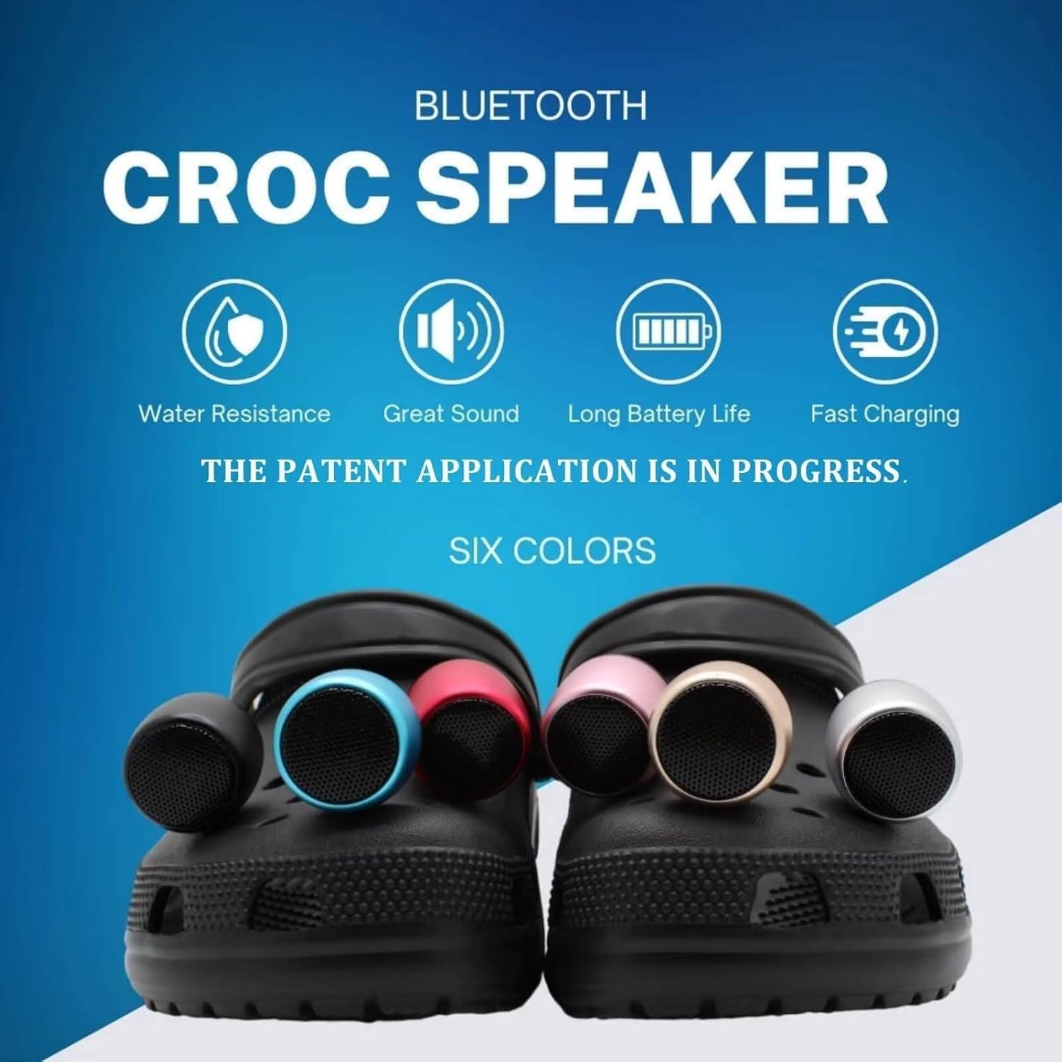 Altavoz Mini Bluetooth UUEENN para Clog Negro - Portátil