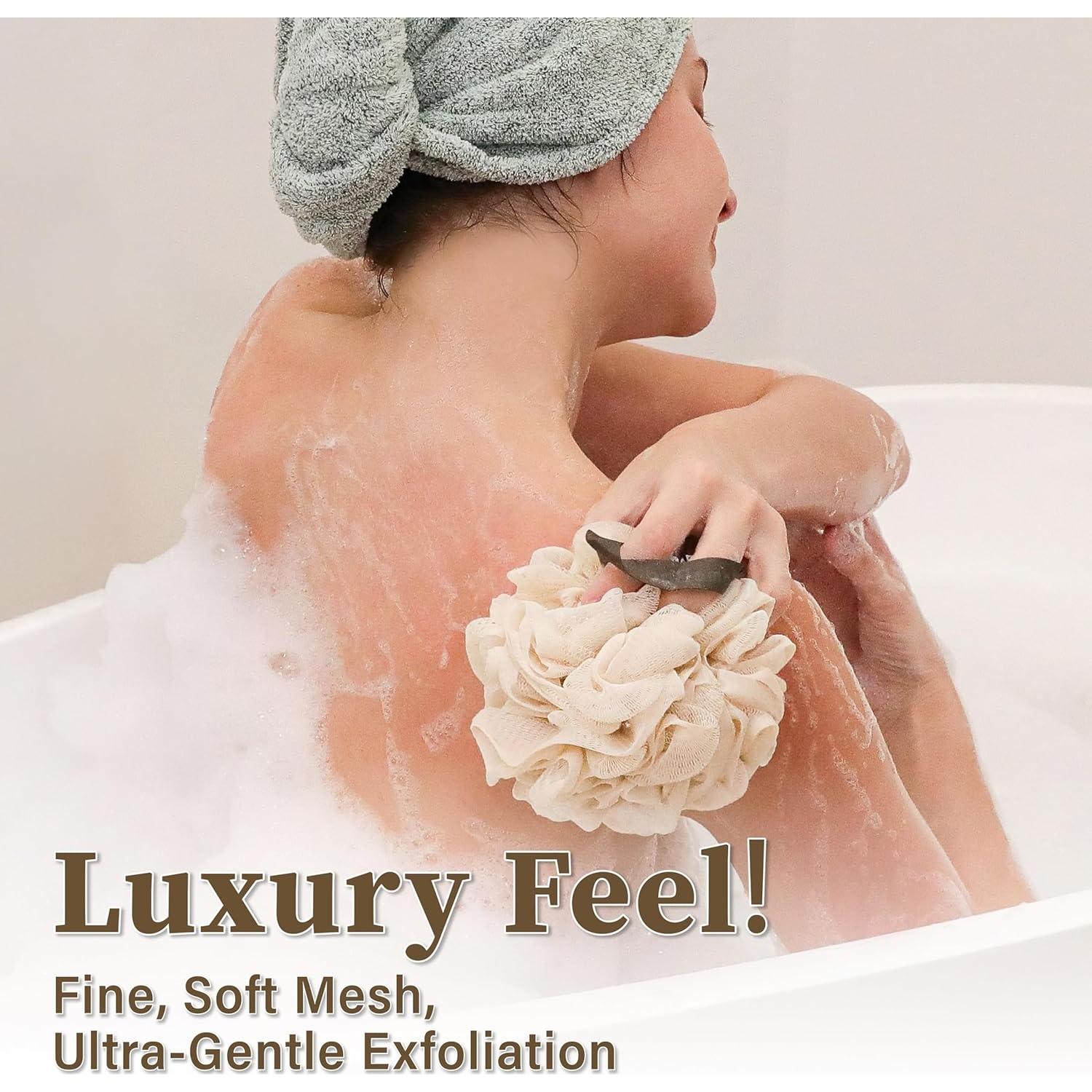 Esponja de Lufa Exfoliante myHomeBody 70g - Paquete de 3