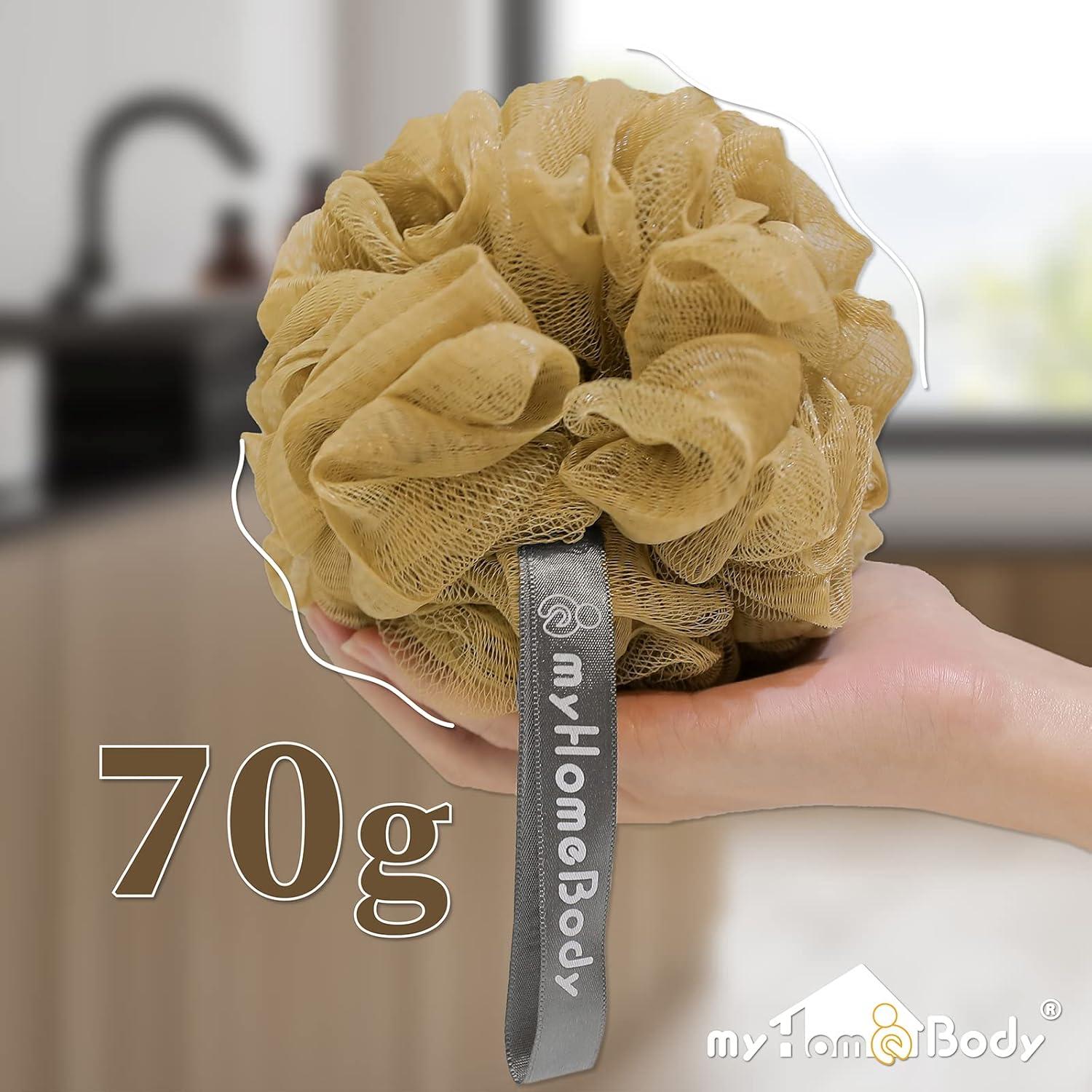 Esponja de Lufa Exfoliante myHomeBody 70g - Paquete de 3