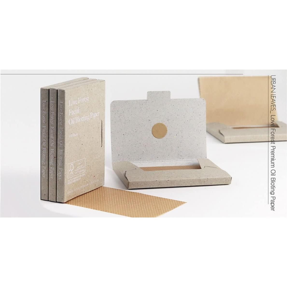 Hojas Absorbentes de Aceite URBAN LEAVES Bosque de Amor 100 Unidades