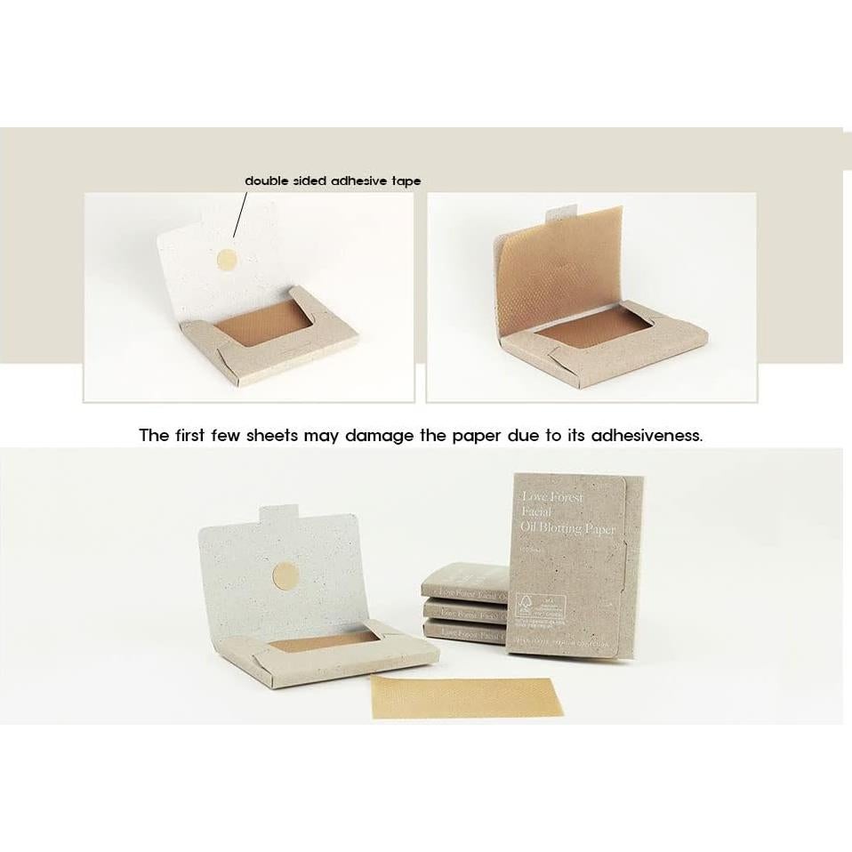 Hojas Absorbentes de Aceite URBAN LEAVES Bosque de Amor 100 Unidades