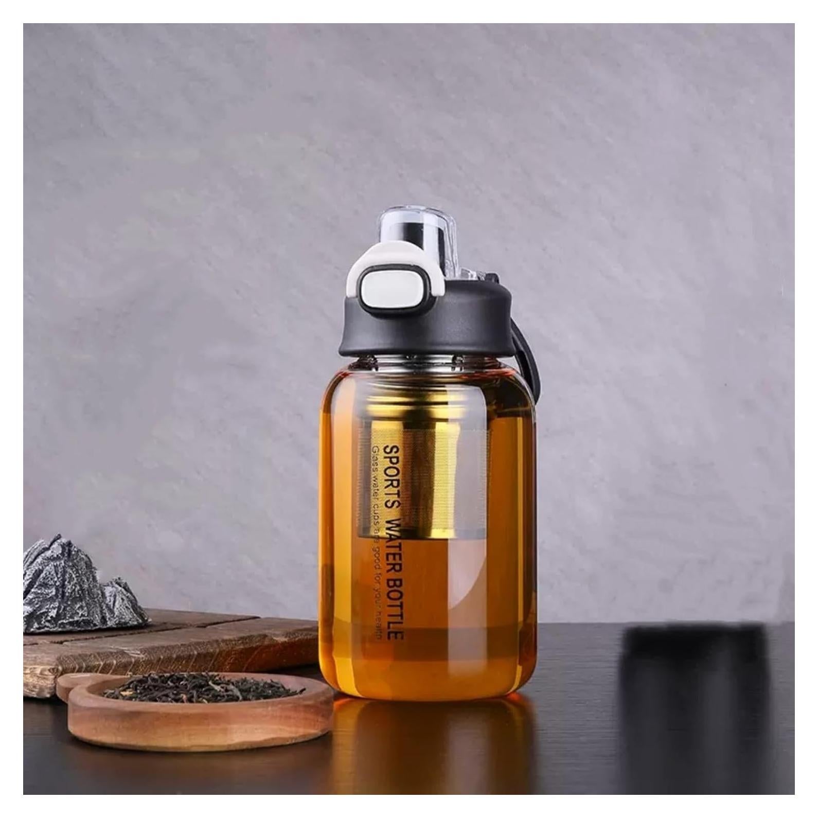 Botella de Té de Vidrio Borosilicatado HOYUANSU 750ML