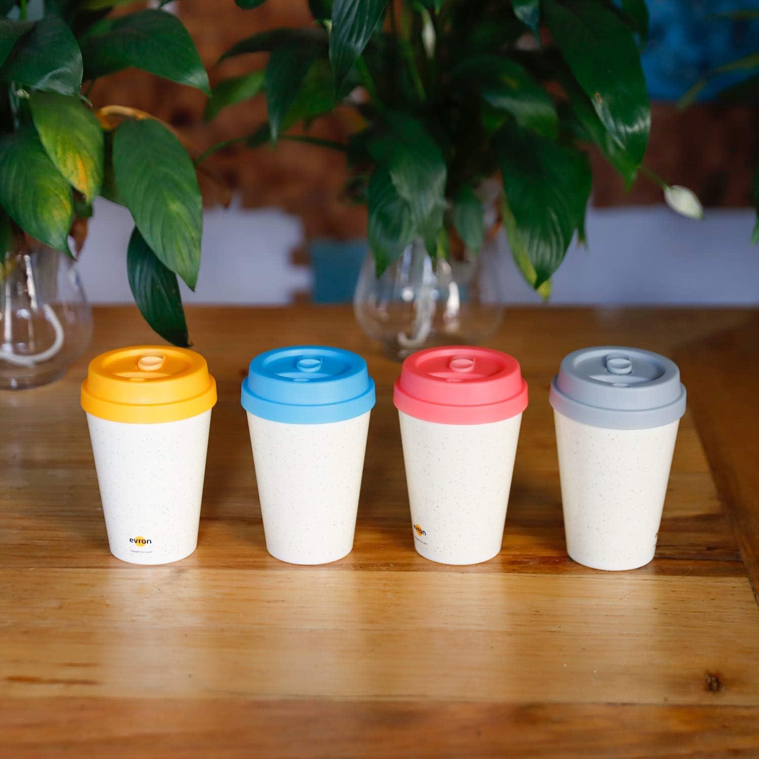 Taza de Viaje Evron Aislada Doble Pared 4 Pack 300ml