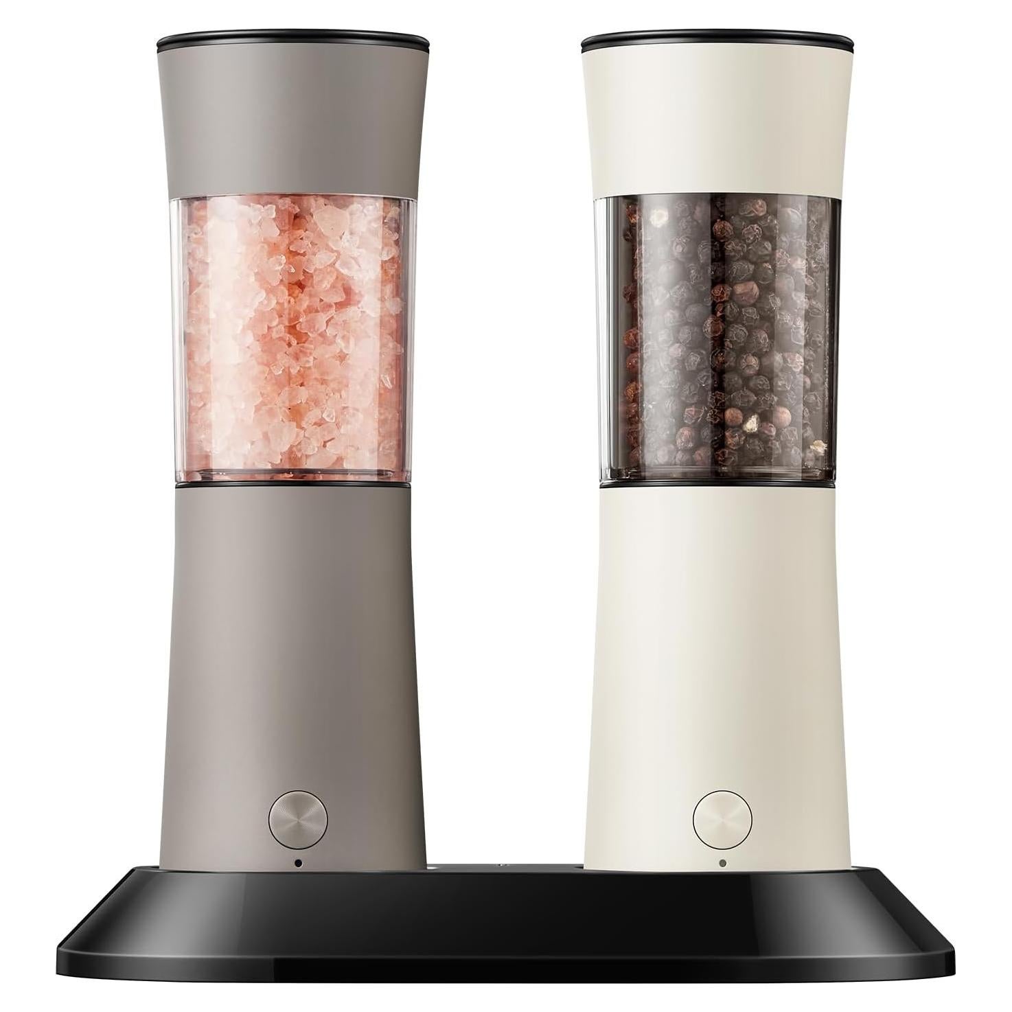 Juego de Molinillos Eléctricos de Sal y Pimienta CULINARY FUN 2 Pzs