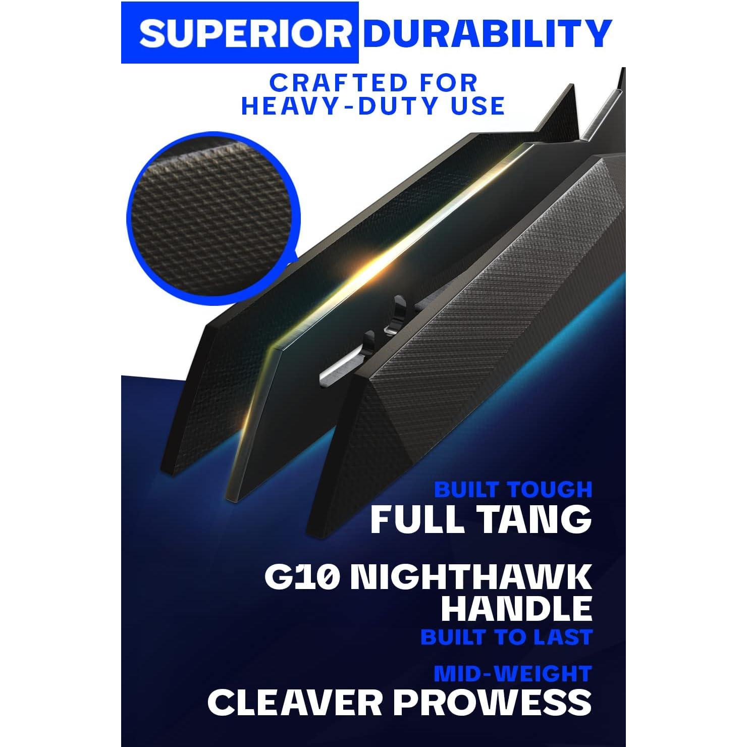 Cuchillo de Deshuese Dalstrong 18 cm Serie Sombra Negra Acero