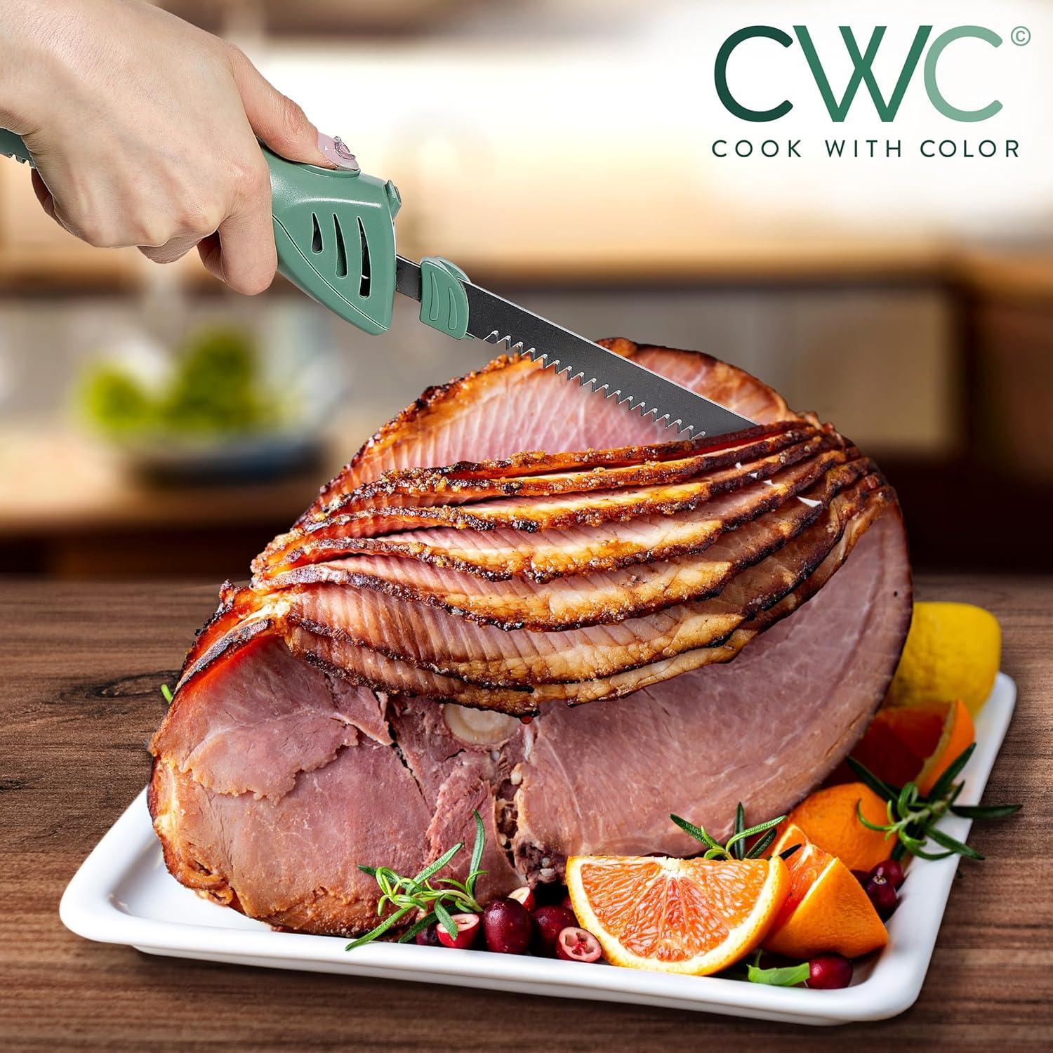 Cuchillo Eléctrico COOK WITH COLOR 100W Duales Cuchillas Inox