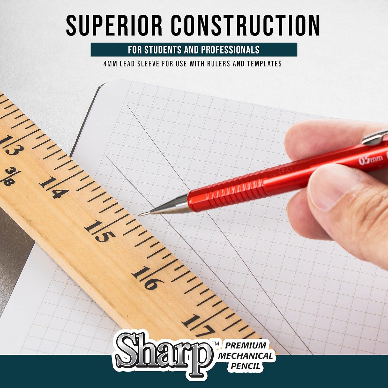 Lápiz Mecánico Pentel Sharp 0.3mm Extra Fina Paquete de 4