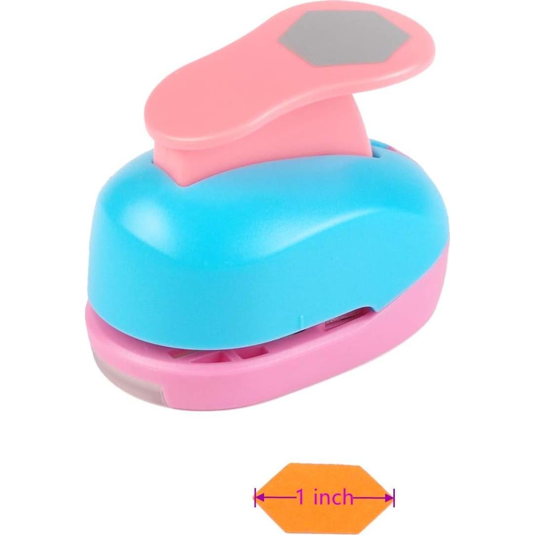 Perforadora Hexagonal 1" Wsyhomie para Manualidades DIY