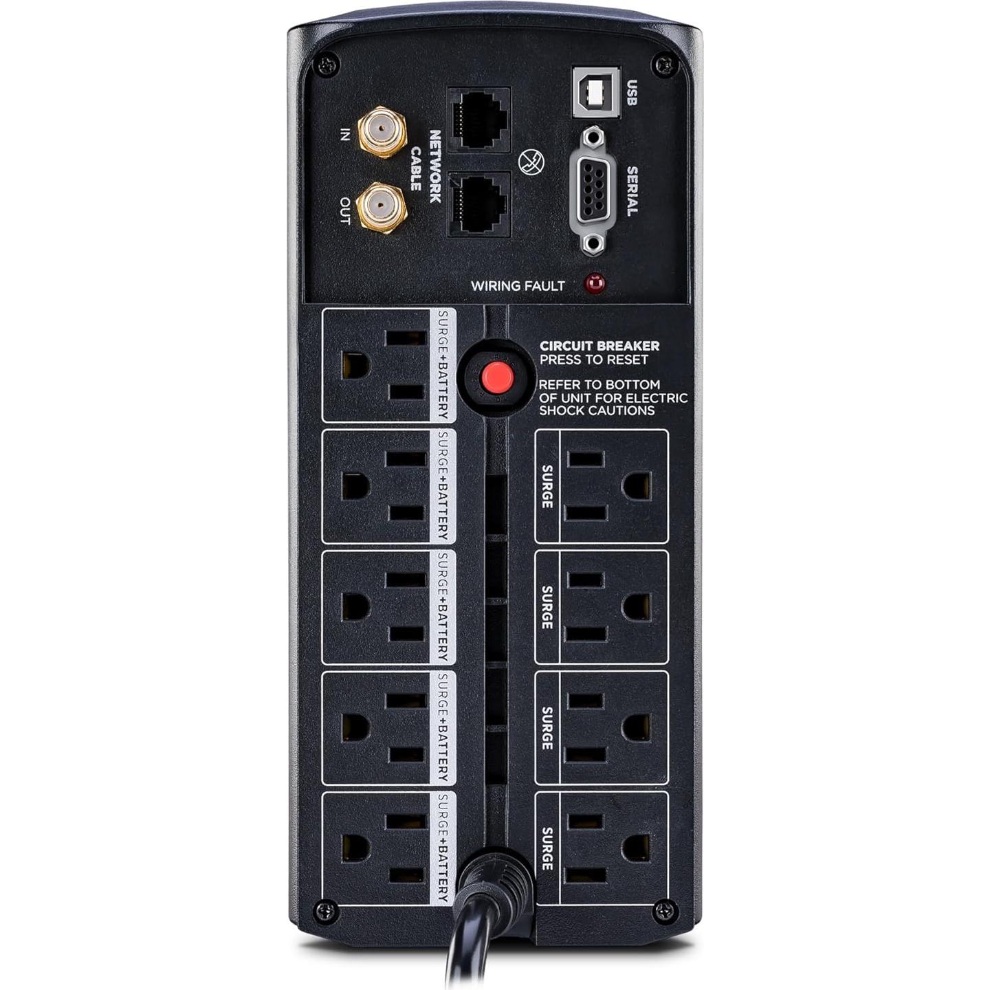 UPS Inteligente CyberPower CP850AVRLCD 850VA 9 Salidas LCD