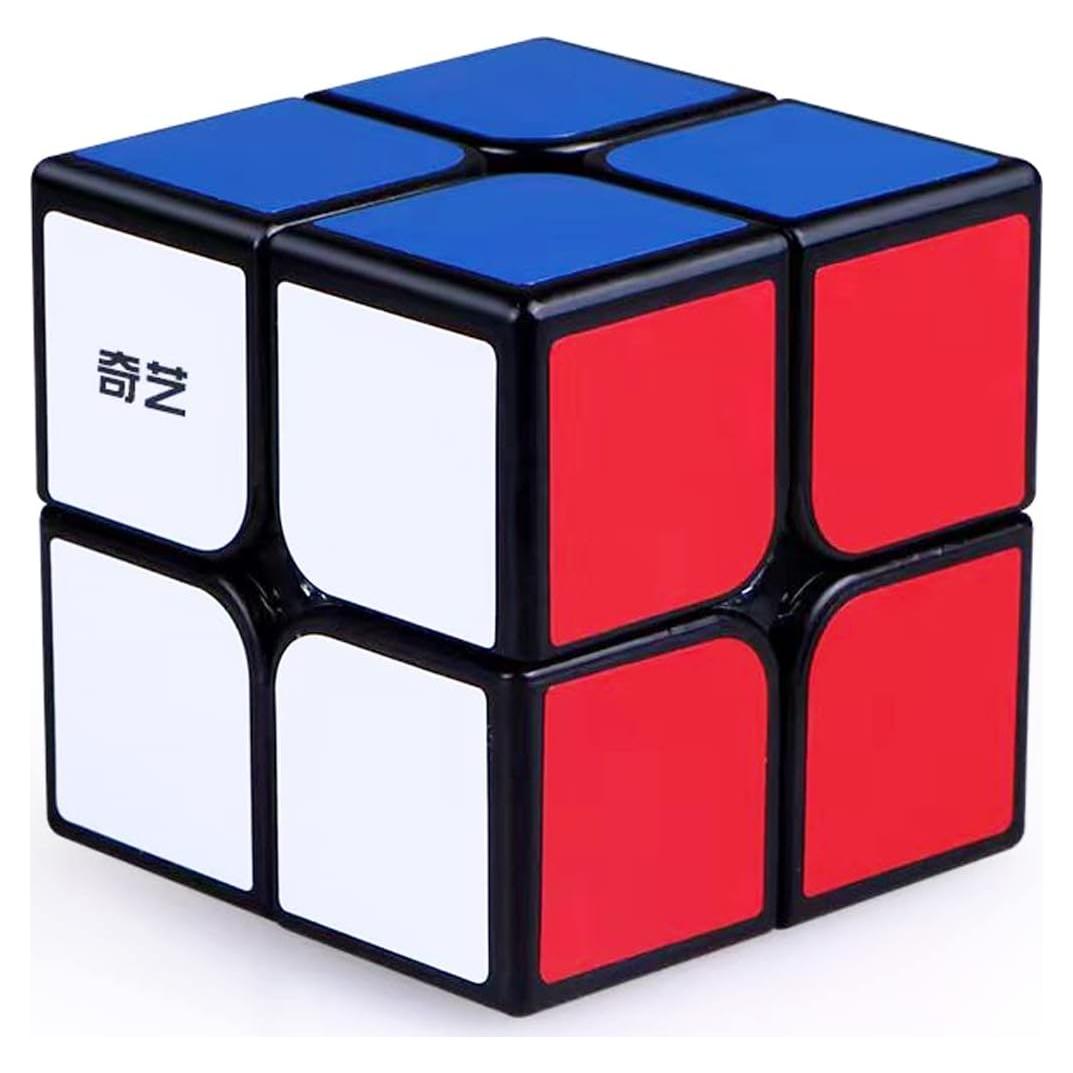 Cubo Mágico Clásico 2x2 Julysgift Negro - Juego Educativo