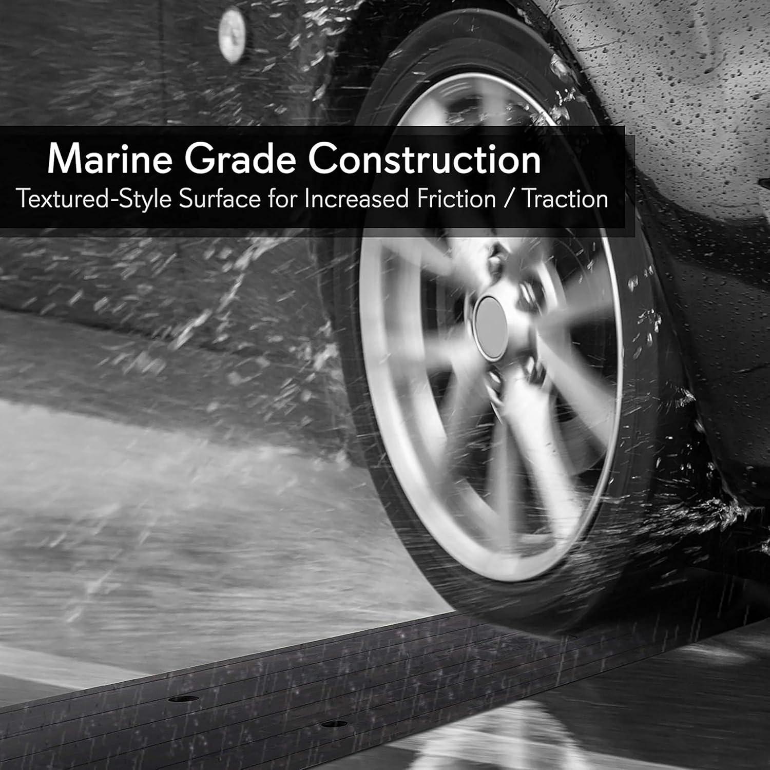 Rampa de Curb Pyle PCRBDR24 1.22m Alta Resistencia 4990kg