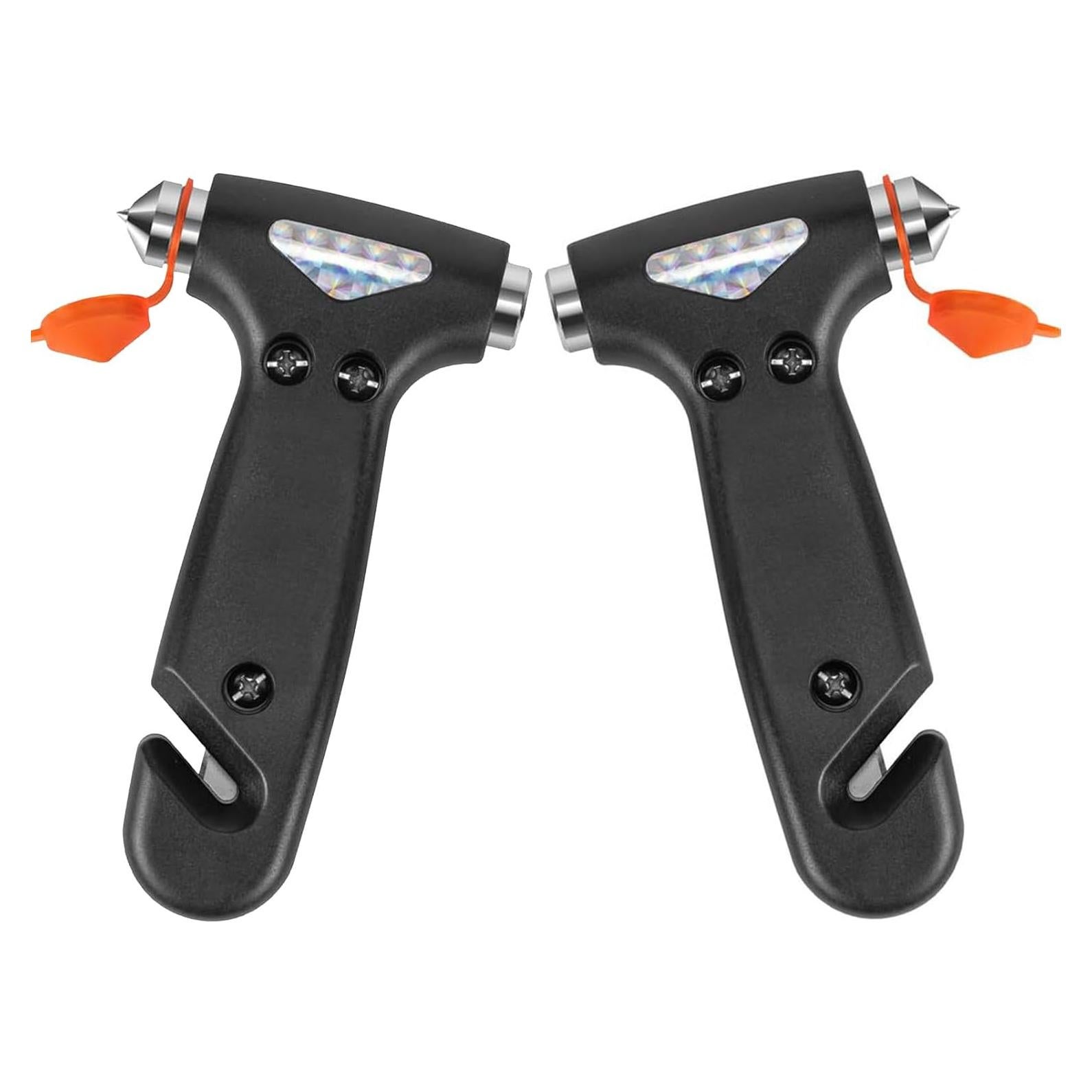 Herramienta de Escape de Emergencia NGHEY 2-en-1 Martillo y Cortador