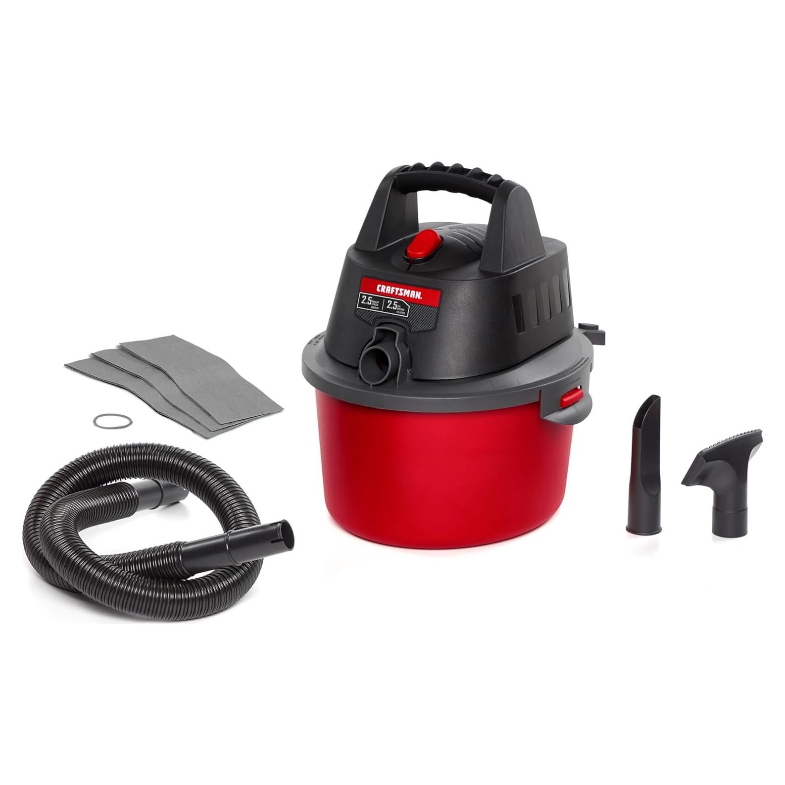 Aspiradora Húmeda y Seca CRAFTSMAN 9.5L 2.5 HP Portátil