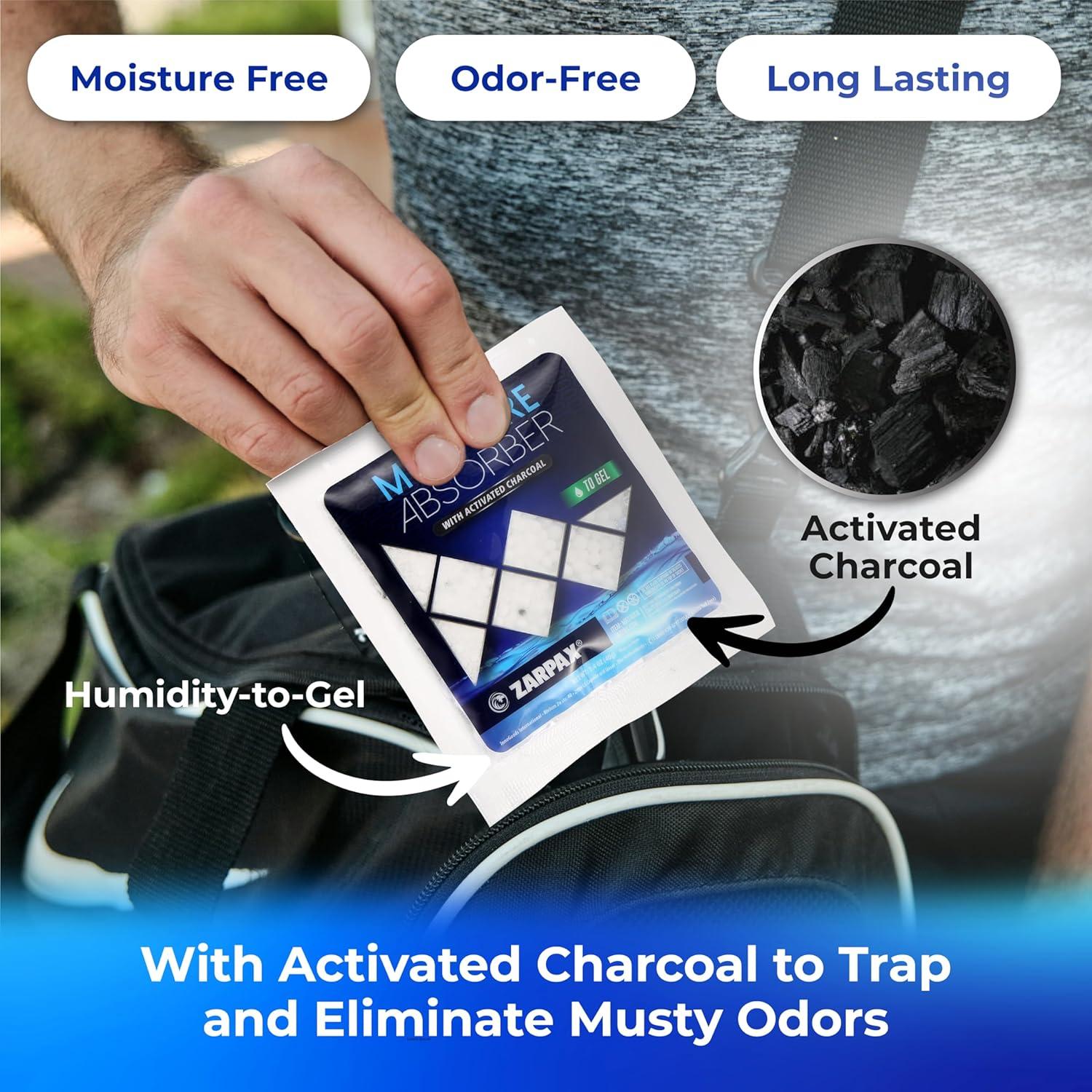 Bolsitas Absorbentes de Humedad Zarpax 40g - Set de 8