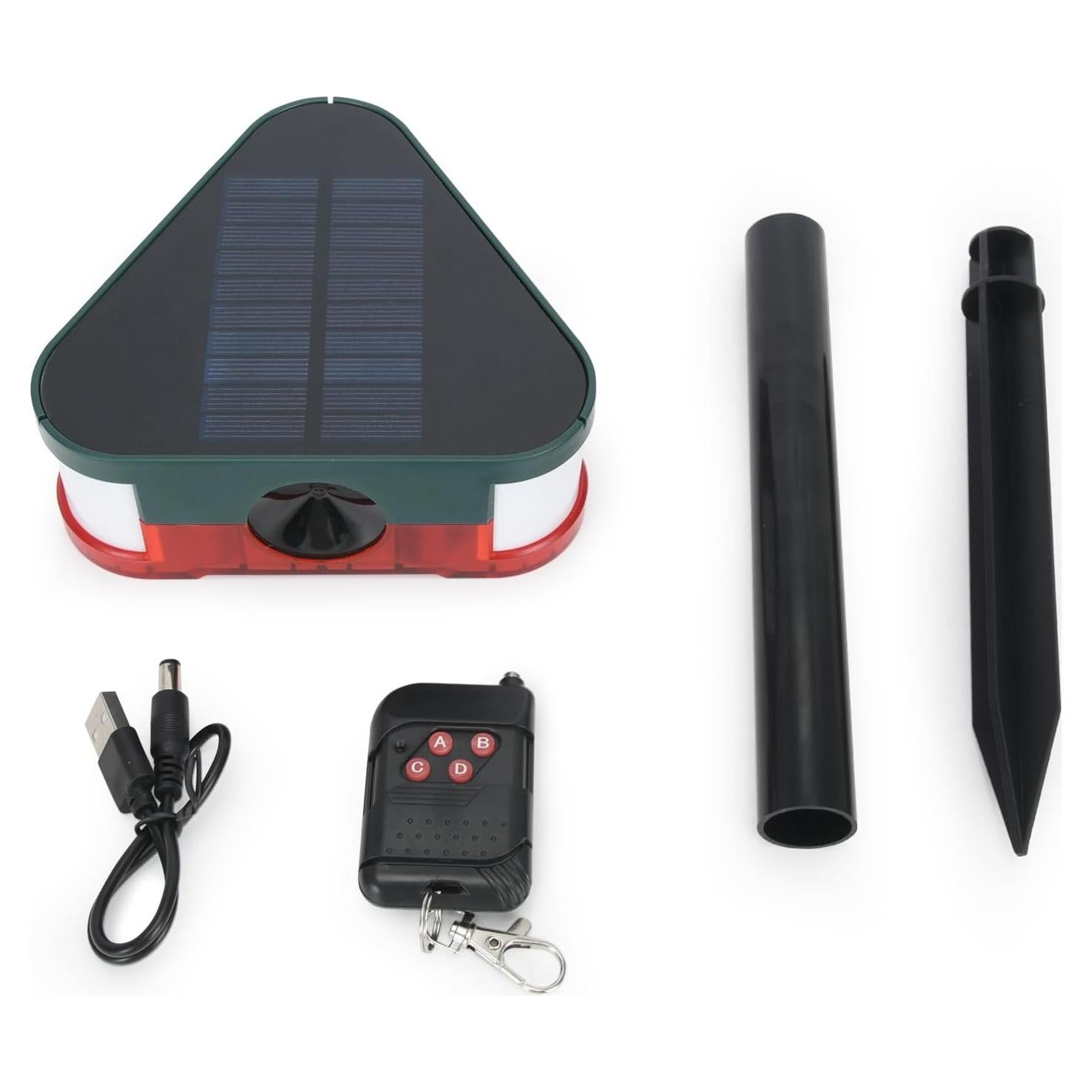 Alarma de Movimiento Solar SJDYYMX para Exteriores 129dB