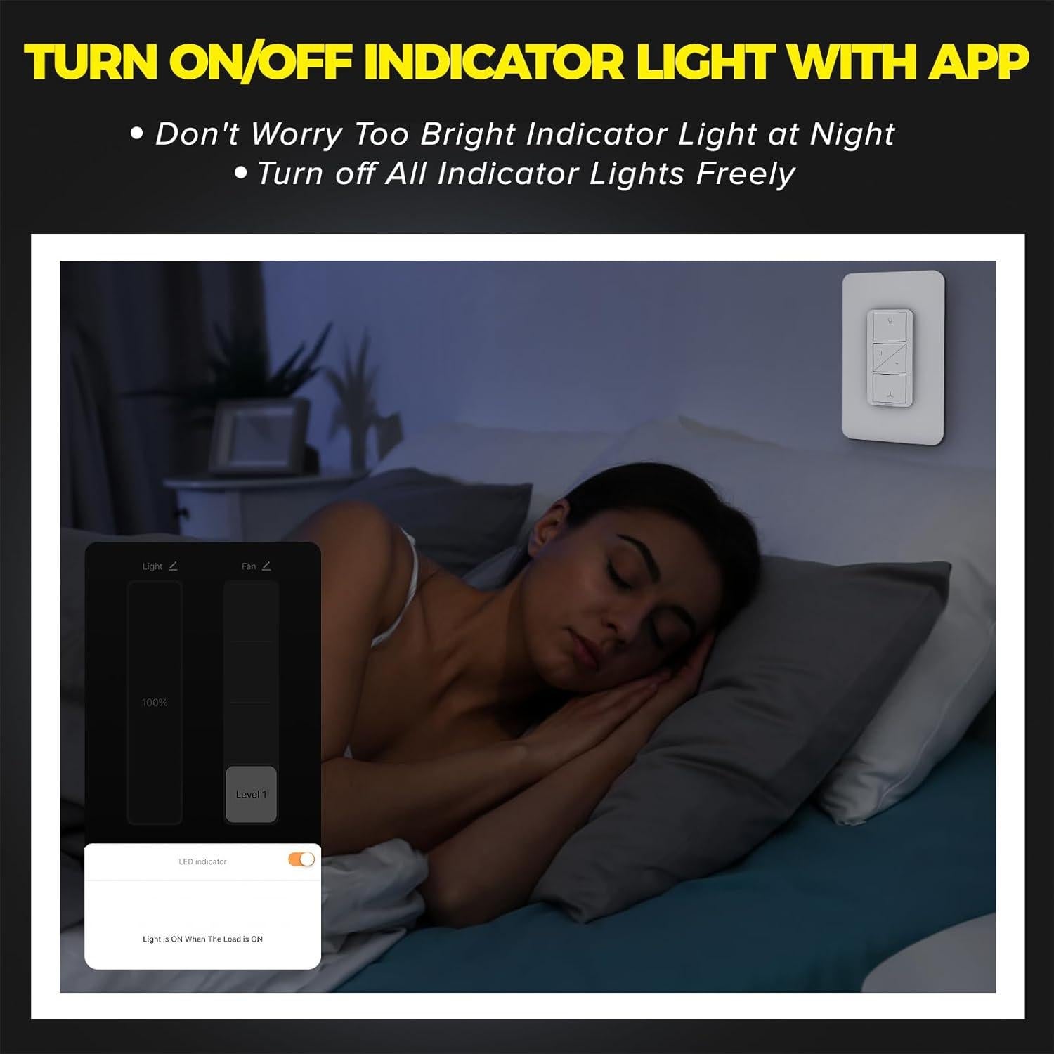 Interruptor Inteligente de Ventilador y Luz Lightinginside LID01