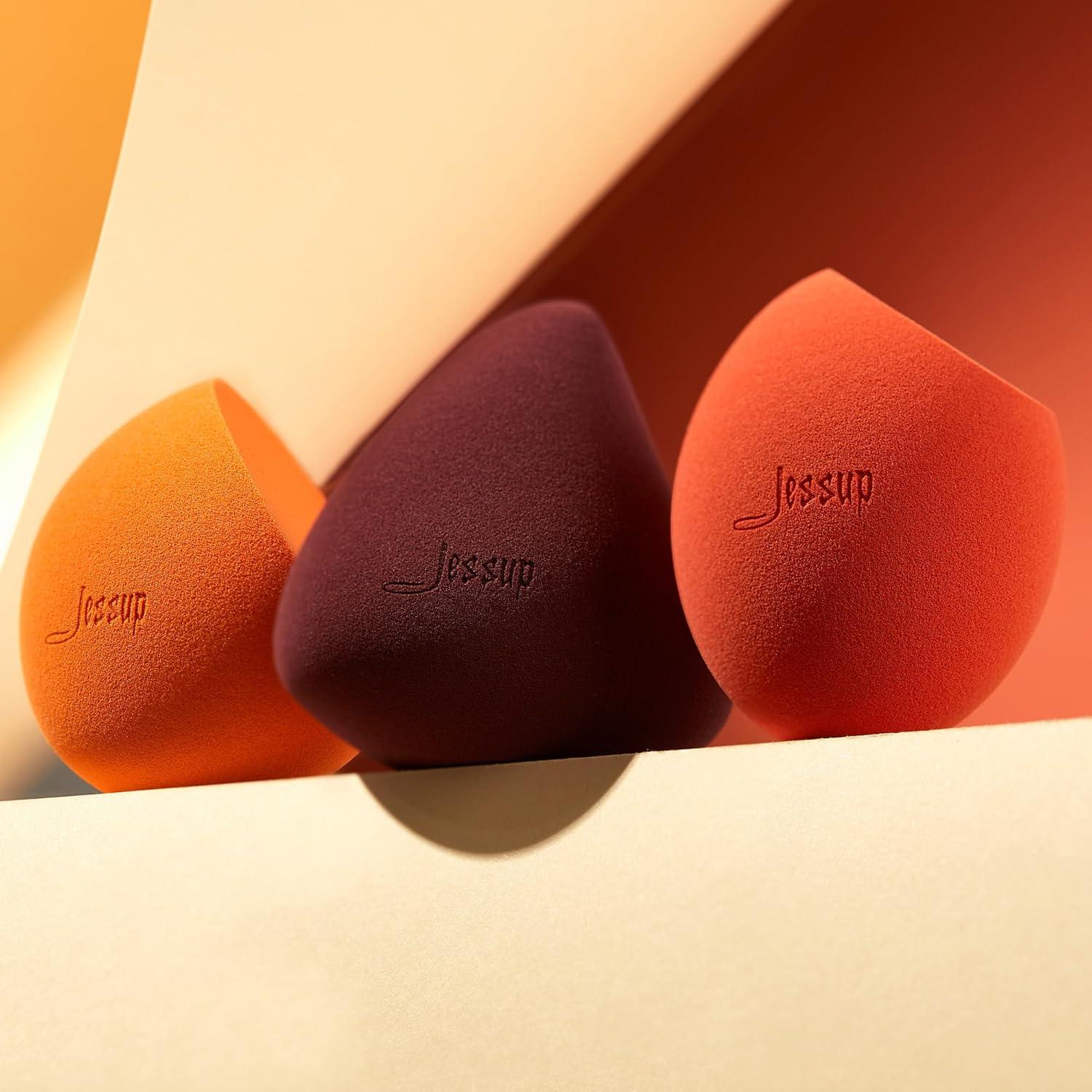 Juego de Esponjas de Maquillaje Jessup SP013 3 Piezas Suaves