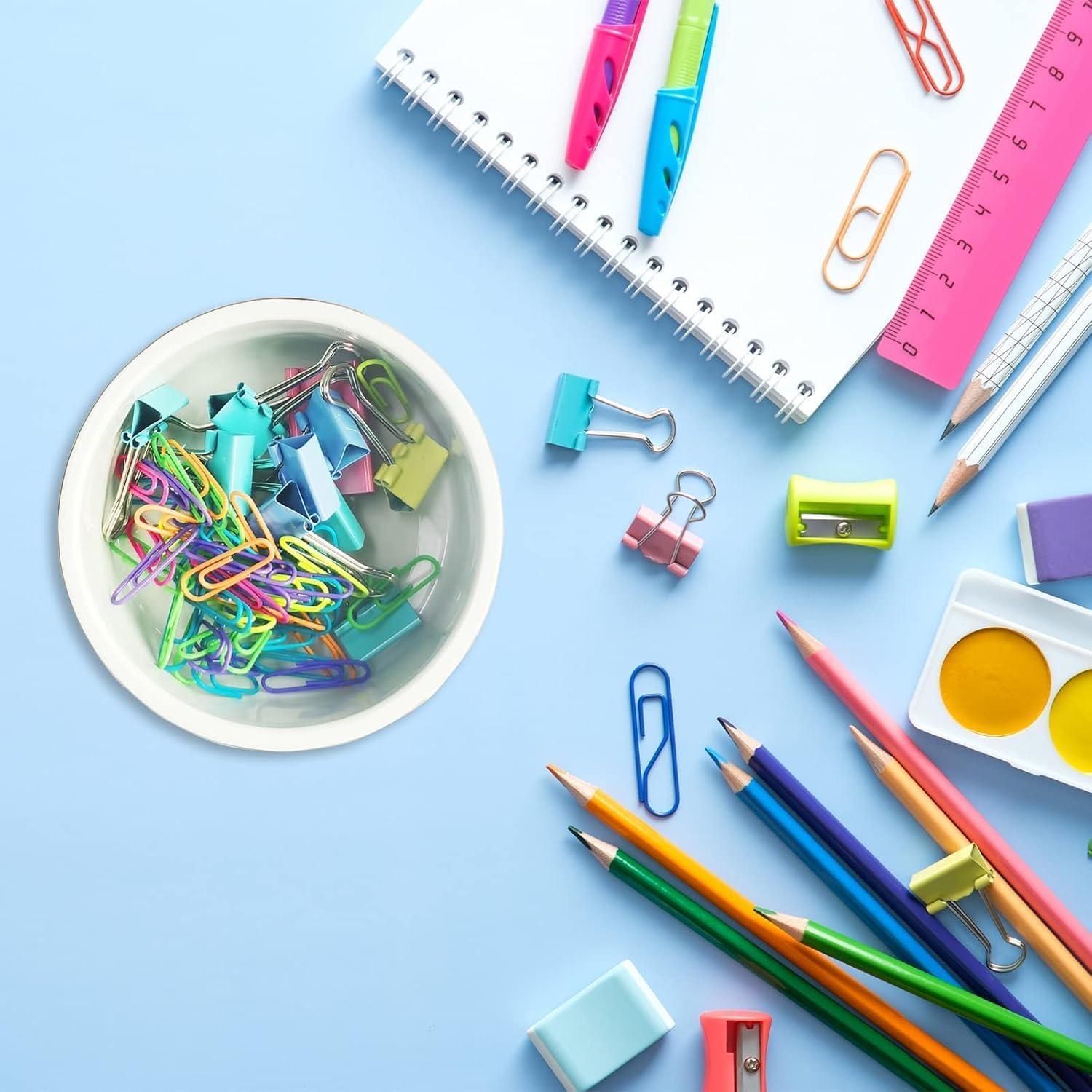 Soporte para Clips de Papel Cerámico HOMSUN Negro 9.5cm