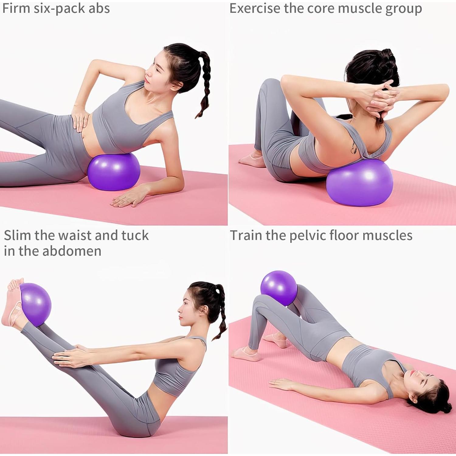 Kit Esencial de Pilates ywduoying 15 Piezas Rosa para Mujeres