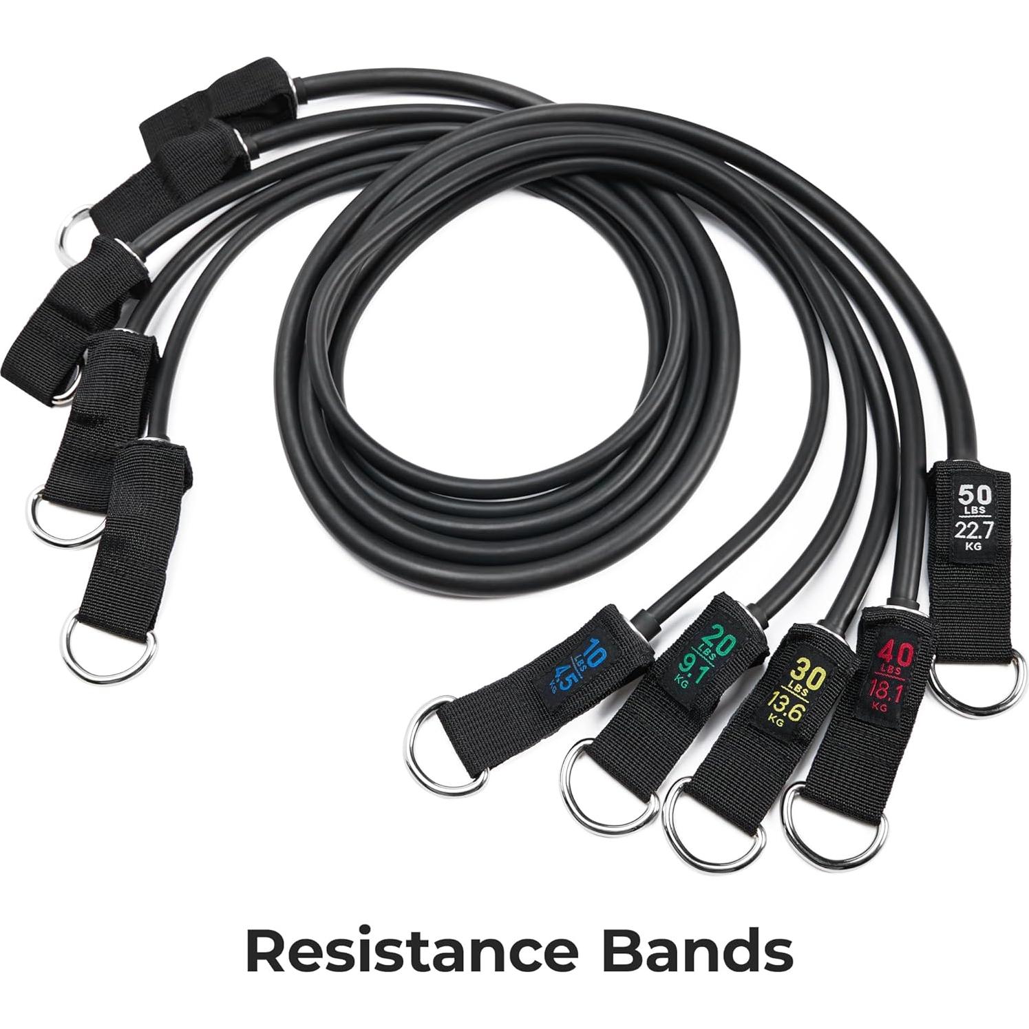 Conjunto de Bandas de Resistencia Sunny Health & Fitness 5 Pzas