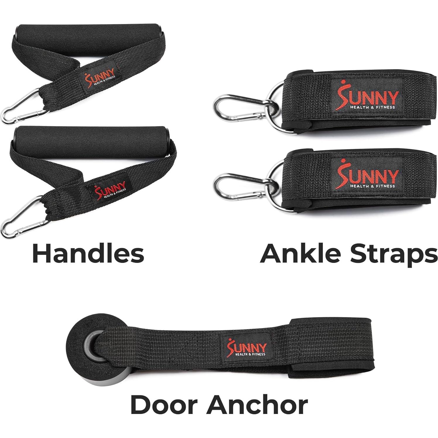 Conjunto de Bandas de Resistencia Sunny Health & Fitness 5 Pzas
